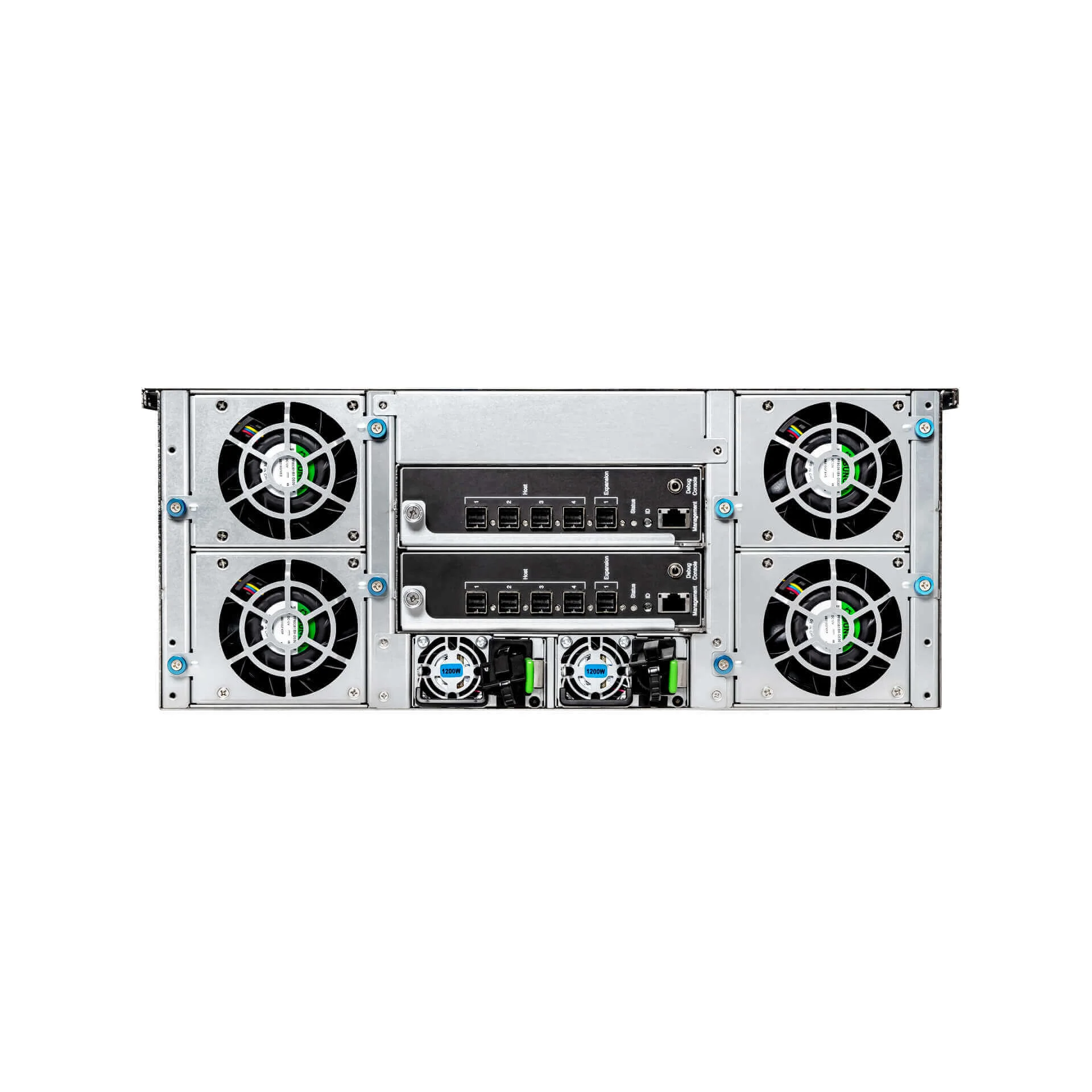 Дисковая полка SNR-JB472D, 4U, 72xHDD, 2 контроллера 12Gb/s, резервируемый БП