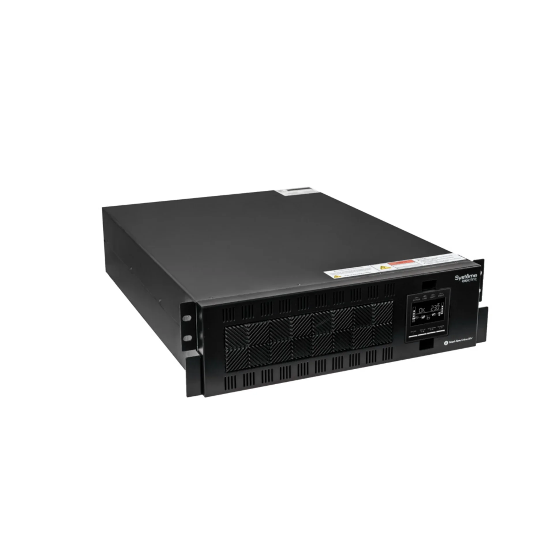 Источник бесперебойного питания Smart-Save Online SRV Systeme Electric 10000 ВА, монтаж в стойку 6U, 230 В, 1:1, клеммный вход/выход, SmartSlot, LCD,