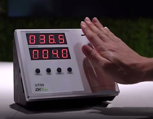 Терминал измерения температуры тела ZKTeco ZK-UT95