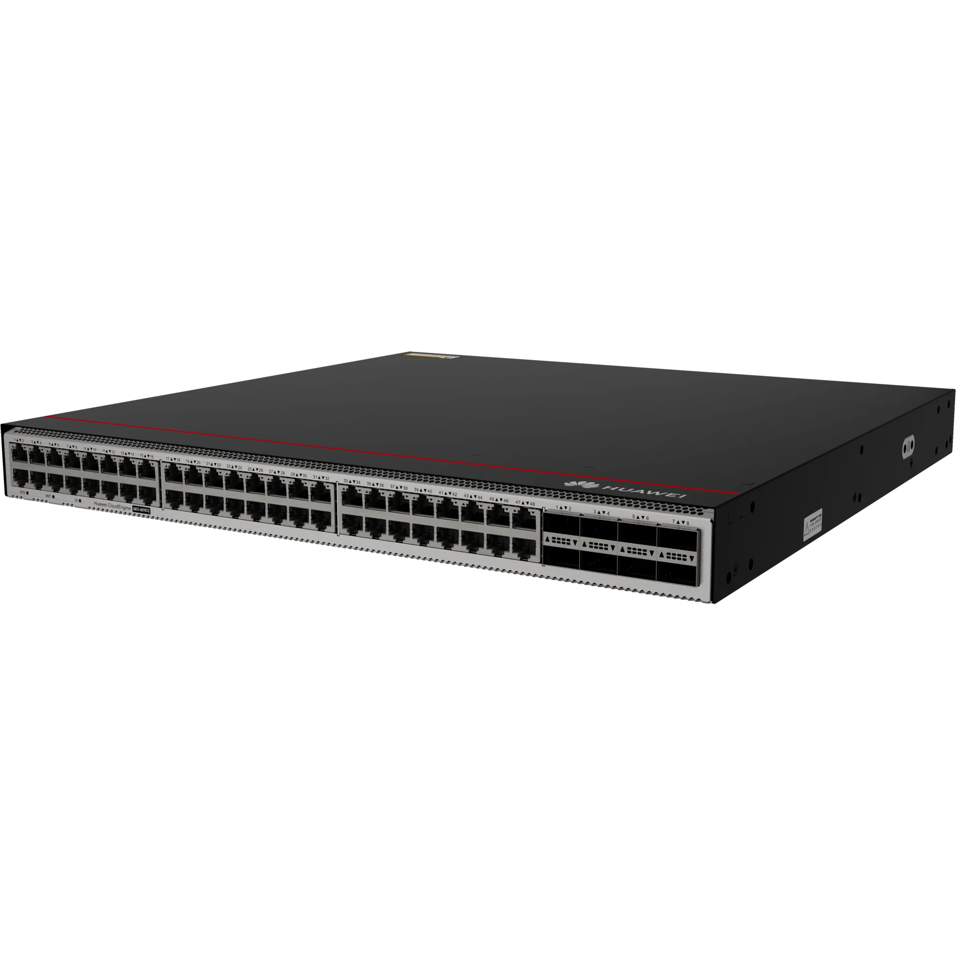 Коммутатор Huawei CE6855-48T8CQ, направление охлаждения Port-side Intake