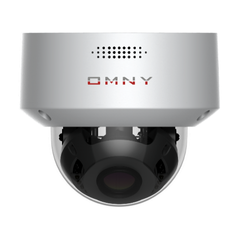 IP камера OMNY PRO M25F 27135 купольная 5Мп (2592x1944) 30к/с, 2.7-13.5мм мотор, встр.микр/EasyMic, аудиовыход, 802.3af A/B, 12±1В DC, ИК до 50м