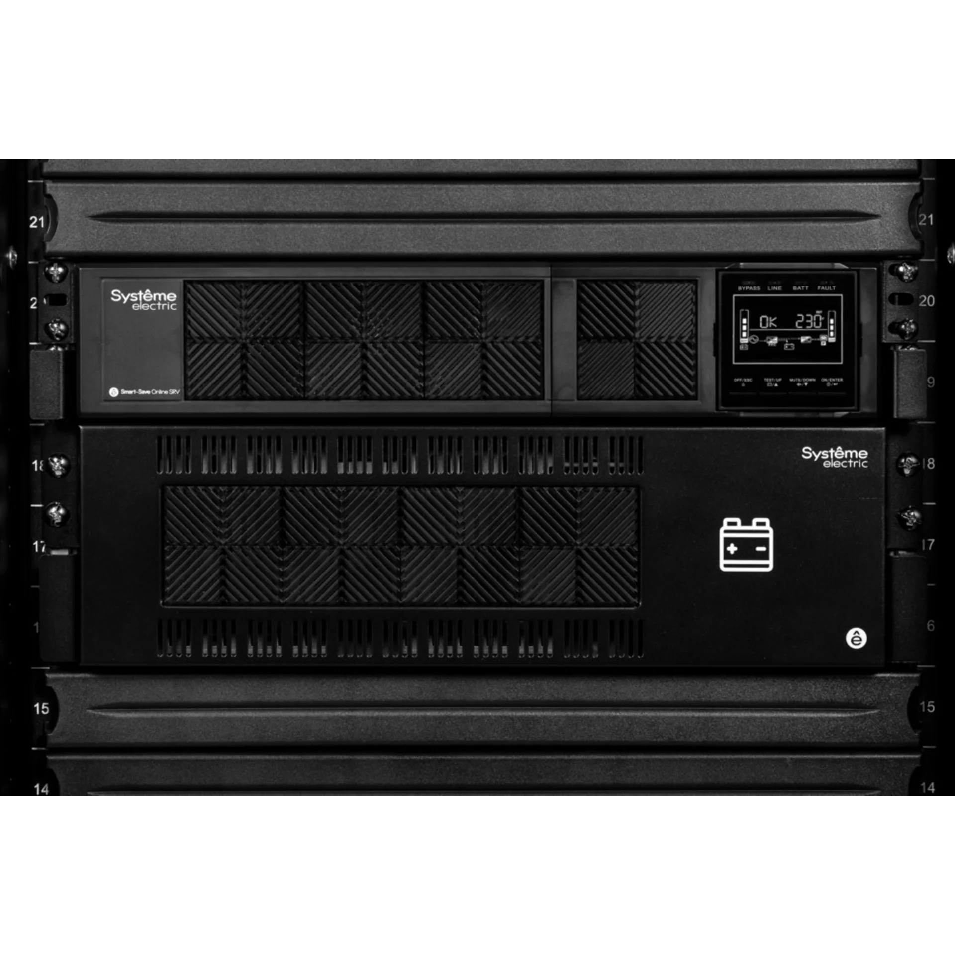 Внеш комплект батарей для ИБП Systeme Electric Smart-Save Online,240В,СВК,RT 3U