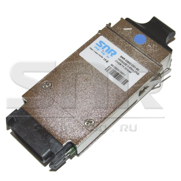 Модуль GBIC CWDM оптический, дальность до 60км (17dB), 1510нм