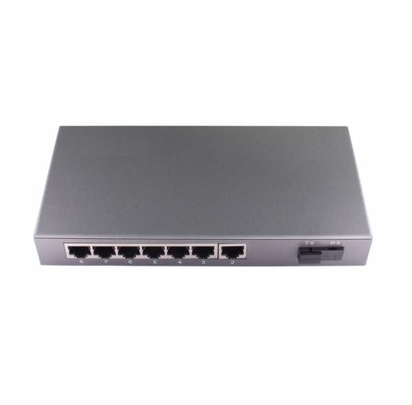 Неуправляемый коммутатор OSNOVO SW-30701S5a, 7 портов