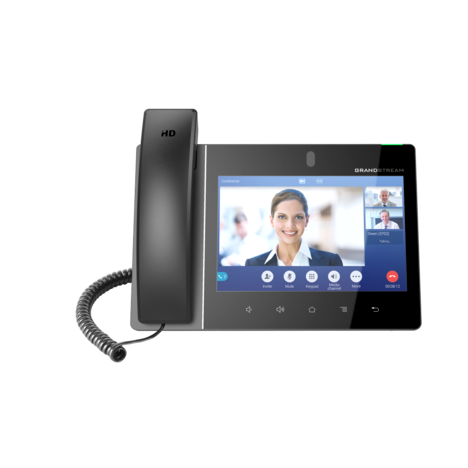 Grandstream GXV3380 - IP видеотелефон. 16 SIP аккаунтов, 16 линий, 8" (1280×800) мультитач экран, PoE, (1GbE)Gigabit Ethernet, Wi-Fi, Bluetooth