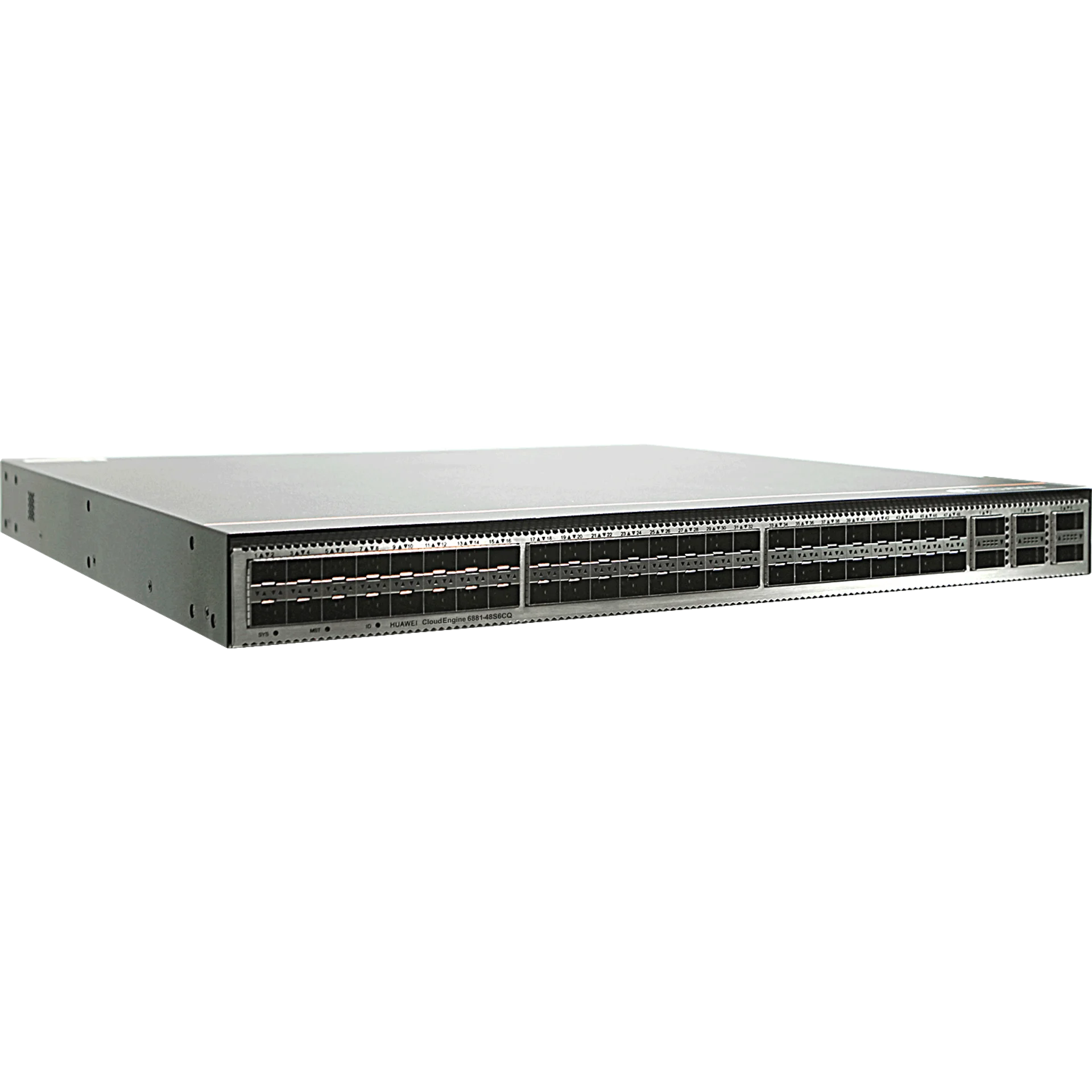 Коммутатор Huawei CE6863E-48S6CQ-B с 2-мя оптическими модулями QSFP-100G-SWDM4 в комплекте