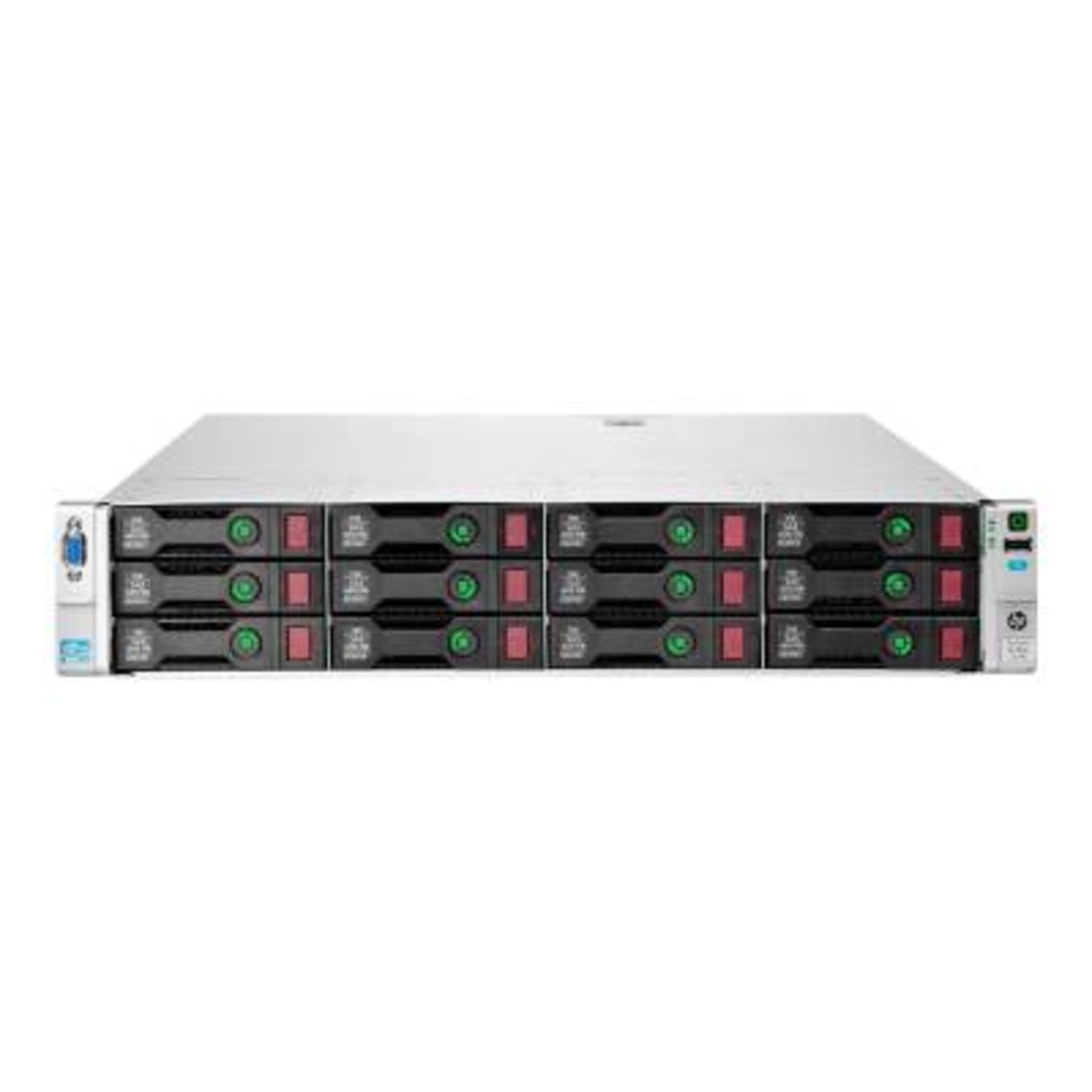 Сервер HP Proliant DL380p Gen8, 2 процессора Intel Xeon 8C E5-2650v2, 64GB DRAM, 16SFF, P420i/1GB FBWC