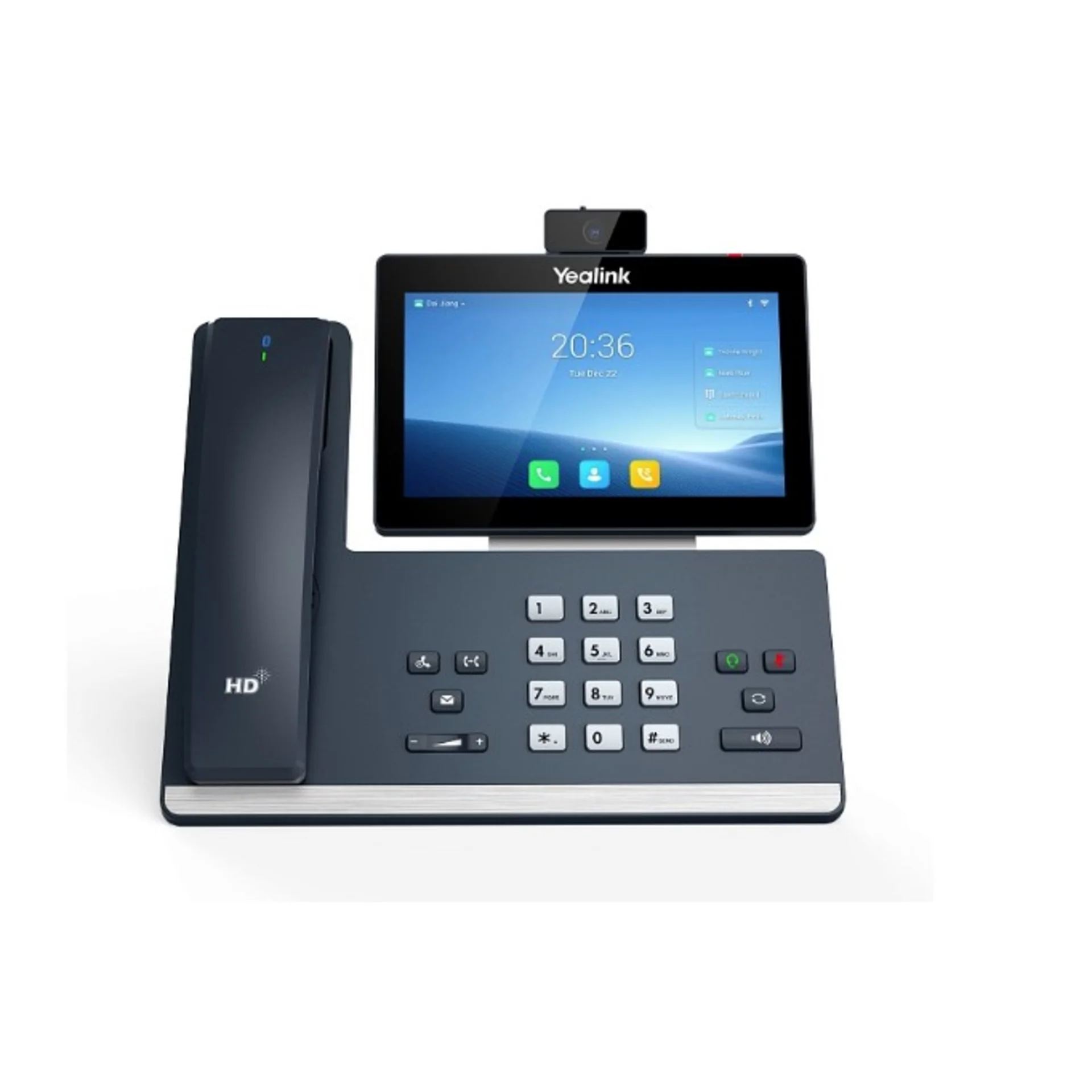 SIP-T58W with camera, видеотерминал, Android, WiFi, Bluetooth трубка, GigE, CAM50, без БП