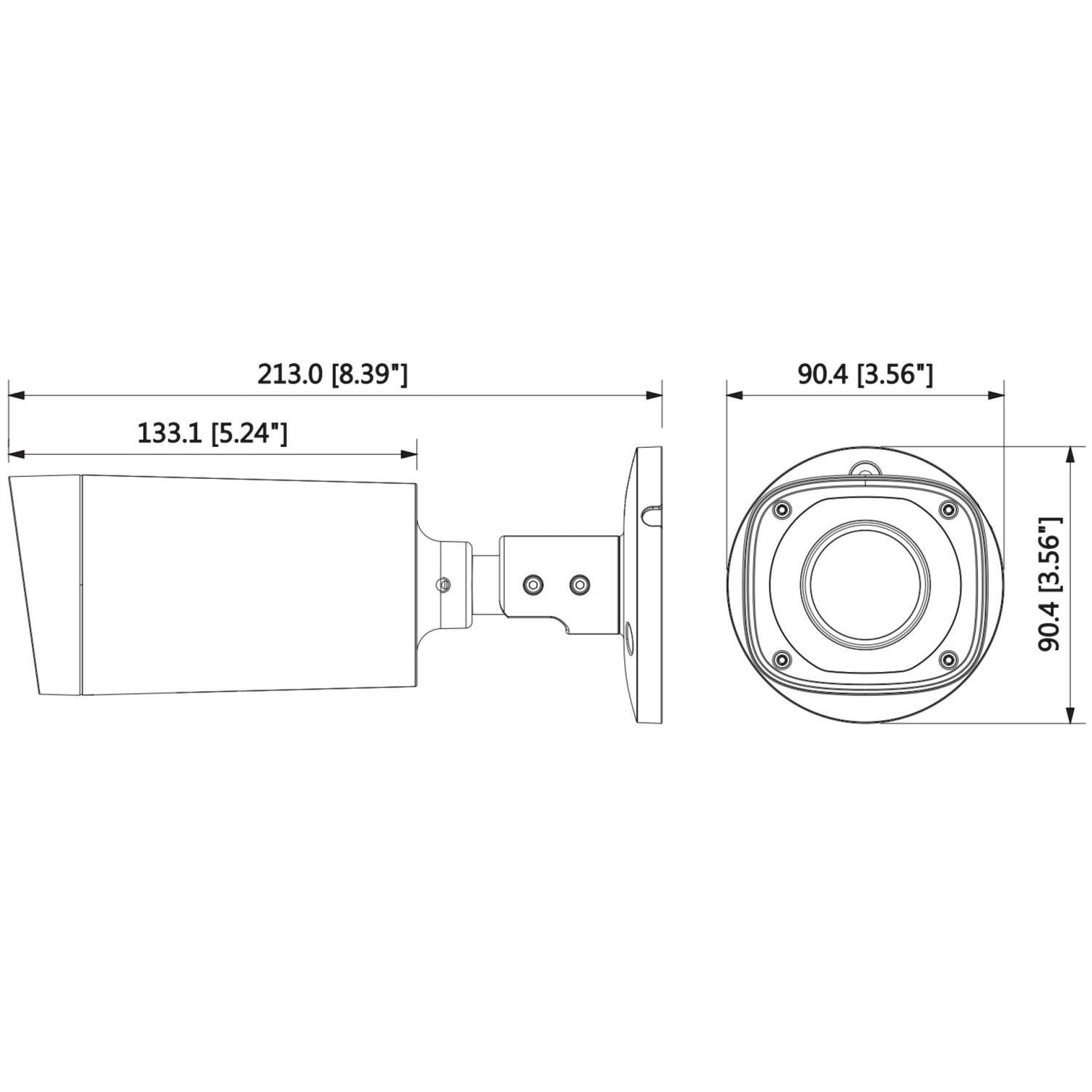 IP камера Dahua DH-IPC-HFW2421RP-VFS-IRE6 уличная 4 Мп, WDR 120dB, мотор.объектив 2.7-12мм, ИК до 60 метров, IP67, PoE (после теста)