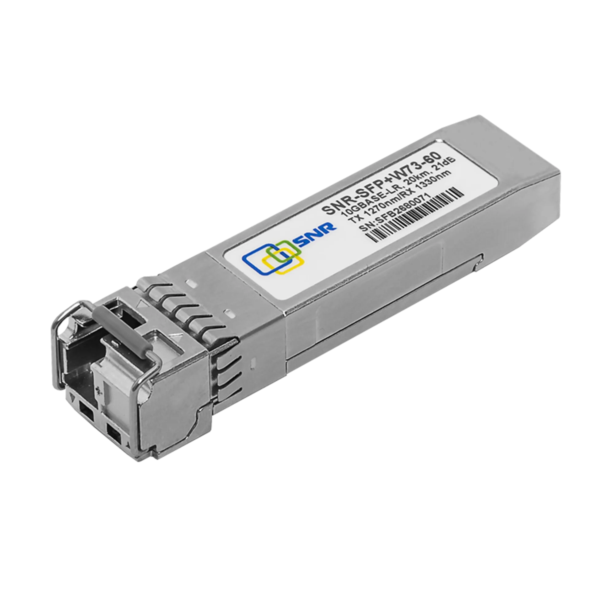 Оптический модуль SFP+ WDM, дальность до 60км (21dB), 1270нм