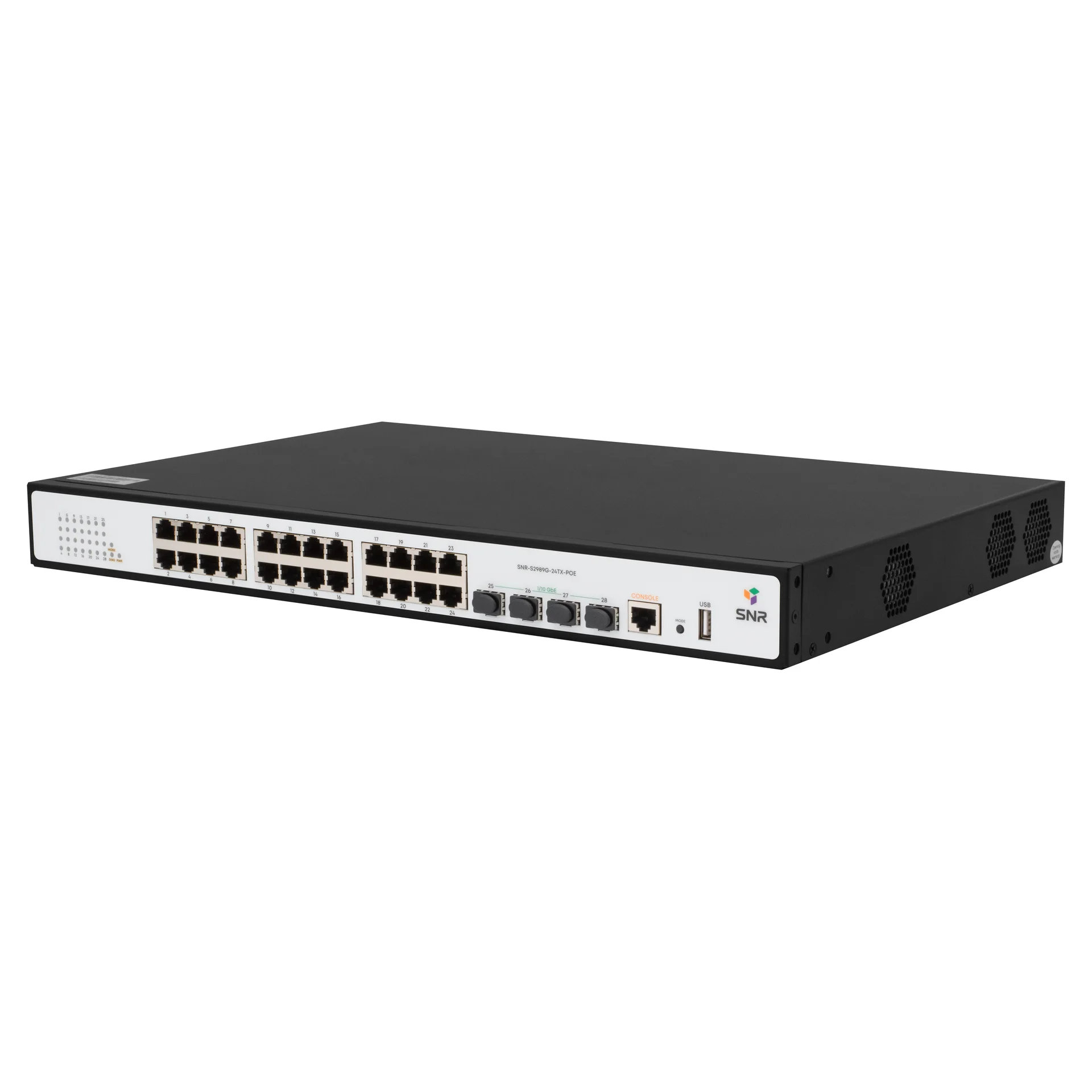 Управляемый PoE коммутатор уровня 2 SNR-S2989G-24TX-POE