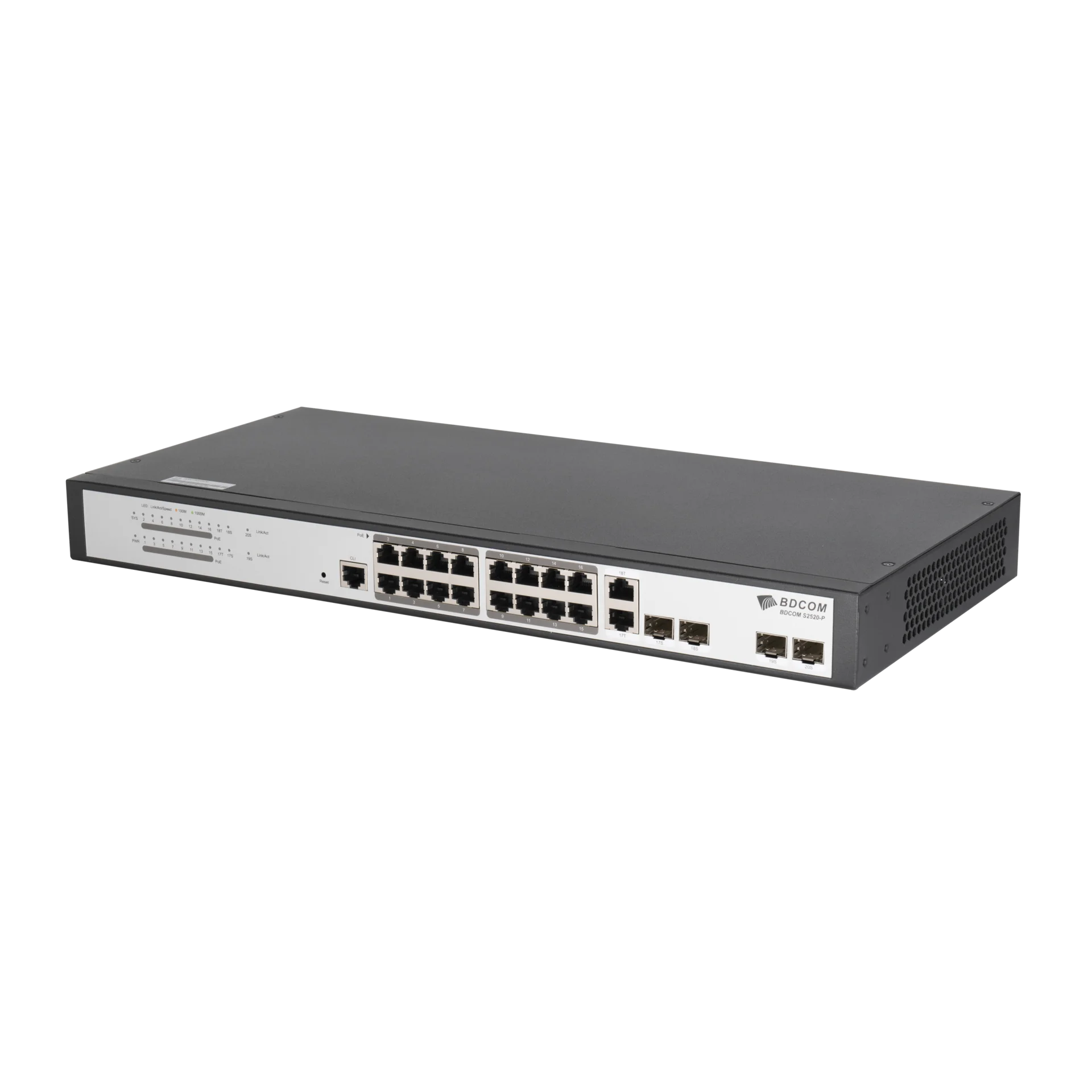 Управляемый POE коммутатор уровня 2 BDCOM S2520-P