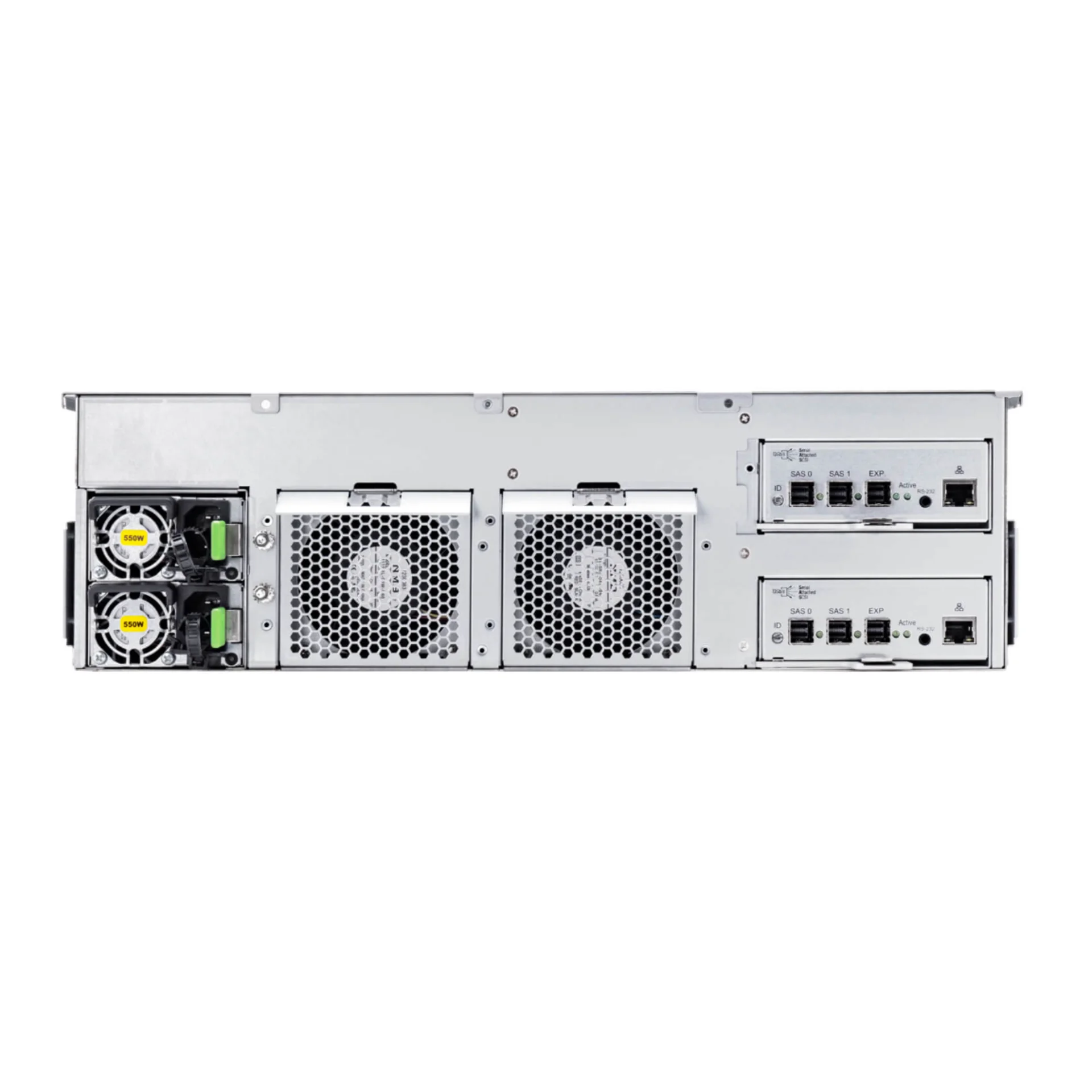 Дисковая полка SNR-JB316D, 3U, 16xHDD, 2 контроллера 12Gb/s, резервируемый БП
