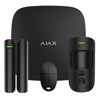 Ajax StarterKit Cam - стартовый комплект системы безопасности с фотоверификацией тревог