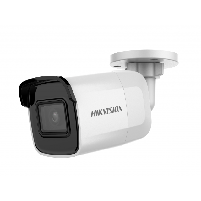 IP-камера Hikvision DS-2CD2023G0E-I (2.8mm), 2Мп (1920 × 1080) 30к/с, объектив 2.8мм, 12В/PoE 802.3af, WDR 120дБ, ИК до 30м, microSD до 128Гб, IP67