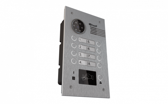 IP вызывная панель BAS-IP BA-08MD SILVER