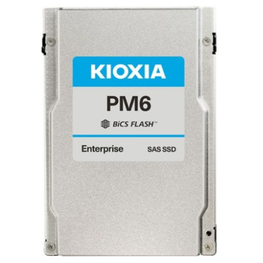 Накопитель SSD KIOXIA Enterprise KPM61VUG6T40, 6400Gb, SAS, 3D TLC, 2,5"