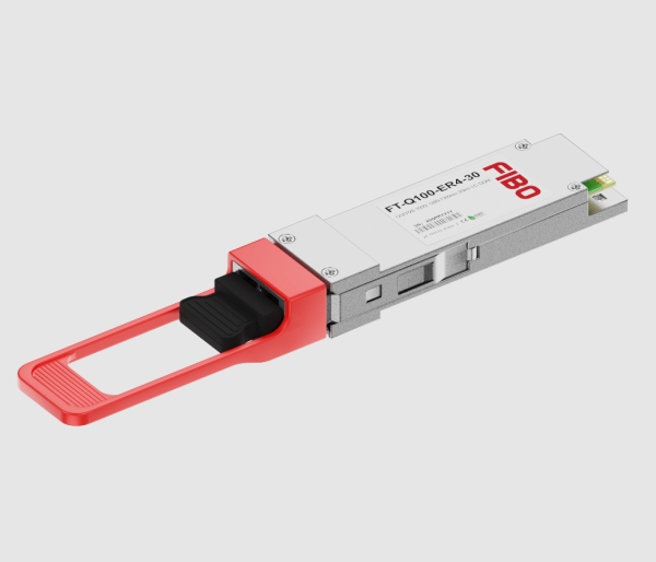 Оптический трансивер FIBO FT-Q100-ER4-30 100GBASE-ER4 QSFP28 модуль O-band 30км