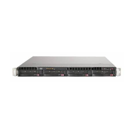 Серверная платформа Supermicro SuperServer 1U 6018RWTR no CPU(2) E5-2600v3/ no memory(16)/ on board C612 RAID 0/1/5/10/ no HDD(4)LFF/ 2xGE/ 2xFHHL, 1x