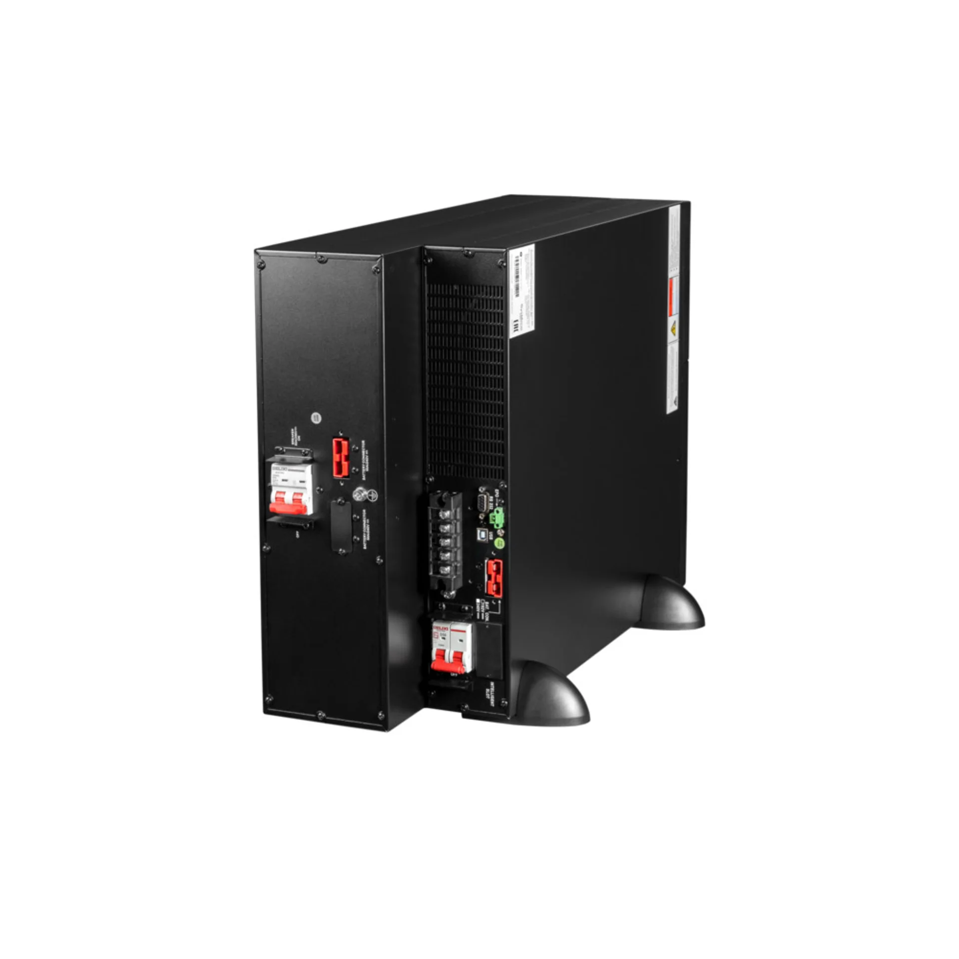 Источник бесперебойного питания Smart-Save Online SRV Systeme Electric 6000 ВА, конвертируемый форм-фактор 5U, 230 В, 1:1, клеммный вход/выход, SmartS
