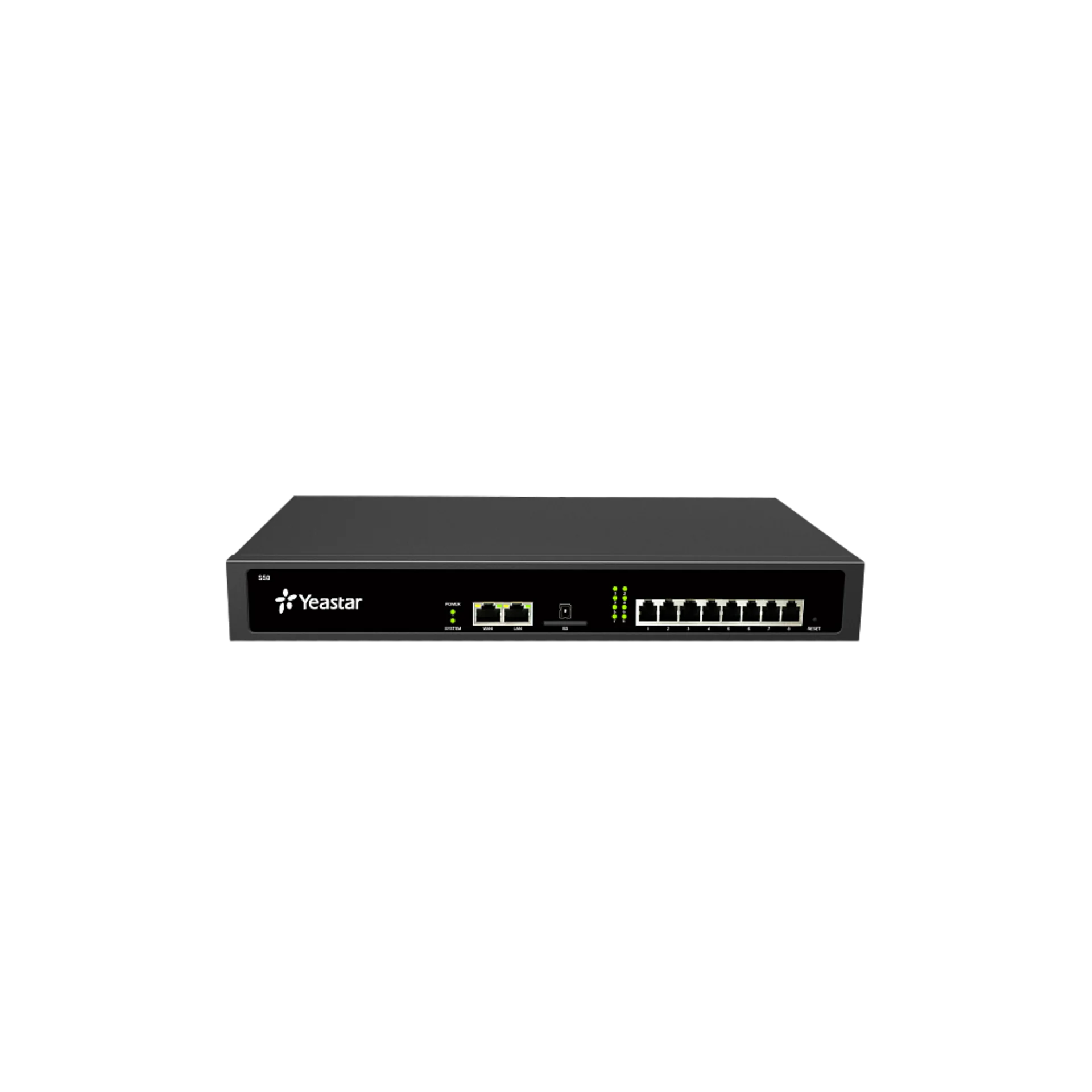 IP АТС Yeastar S50, 50 абонентов и 25 вызовов, поддержка FXO, FXS, GSM, BRI