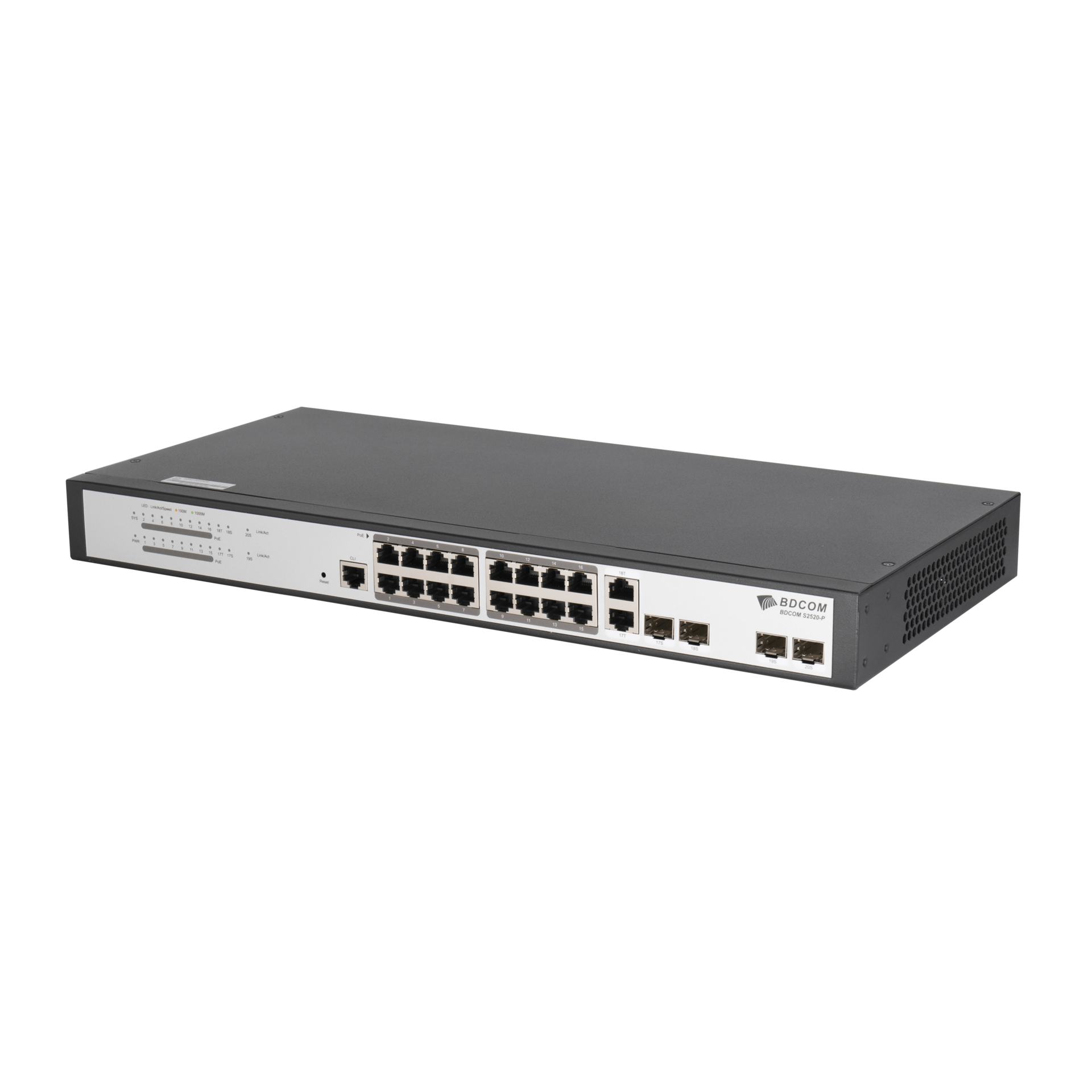 Управляемый POE коммутатор уровня 2 BDCOM S2520-P