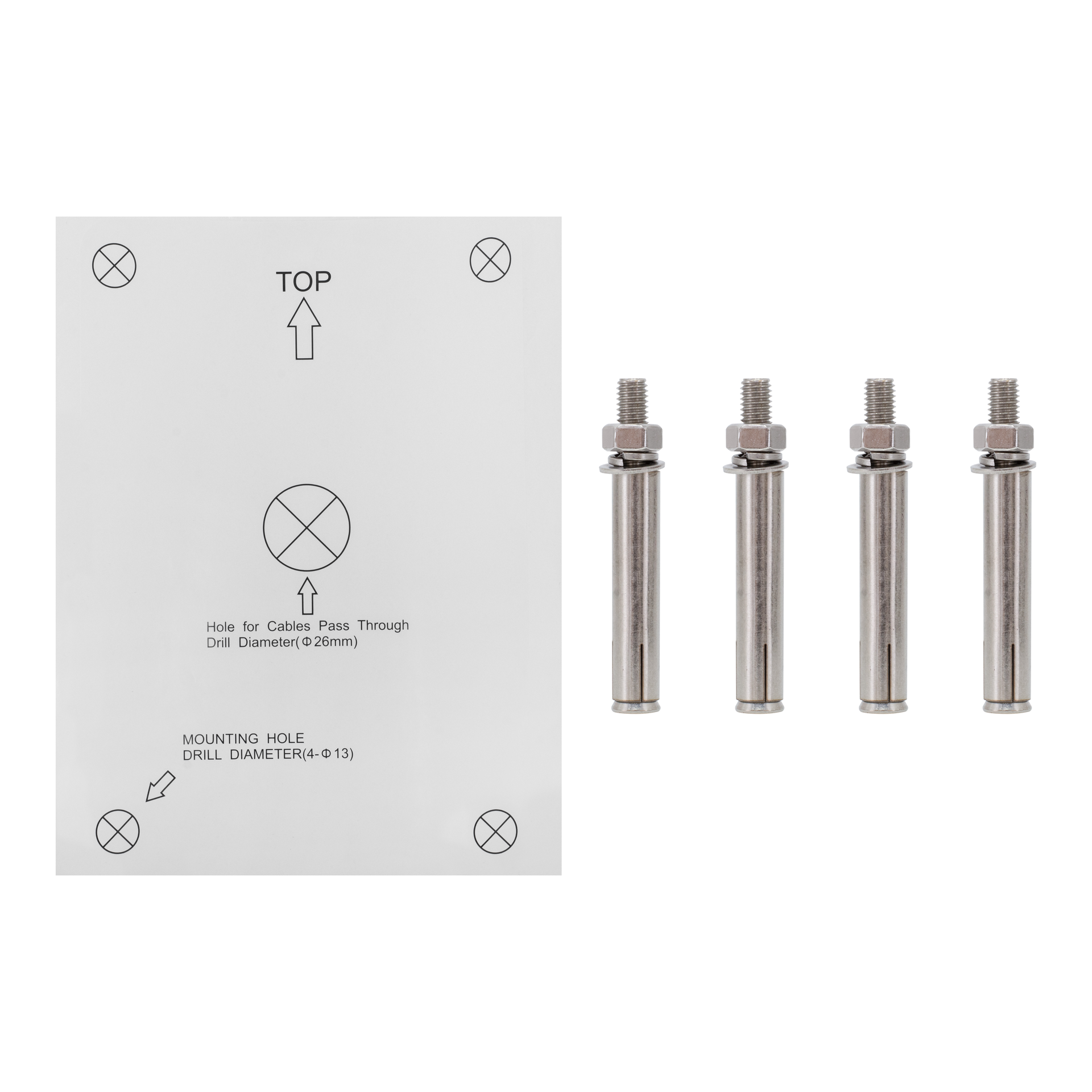 Камера сетевая PTZ 2Мп OMNY PRO HPTZ-M2A-x25-C с 25x оптическим увеличением + настенный кронштейн