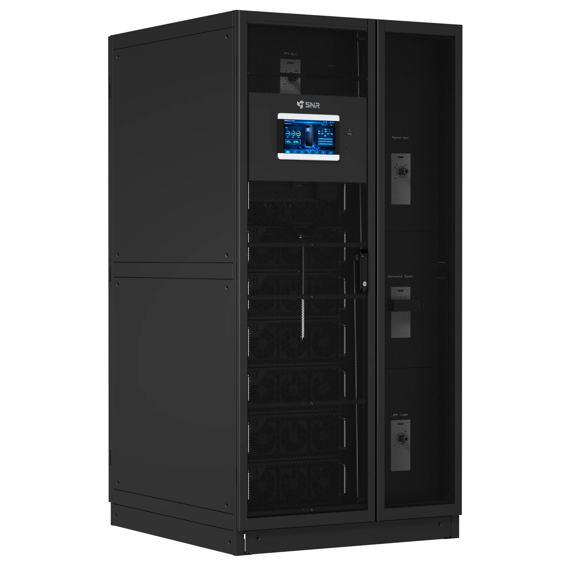 Шасси модульного источника бесперебойного питания он-лайн SNR серии SM 600кВА (6 слотов для силовых модулей 100кВА), 3ф:3ф, 10.4"LCD, IP20