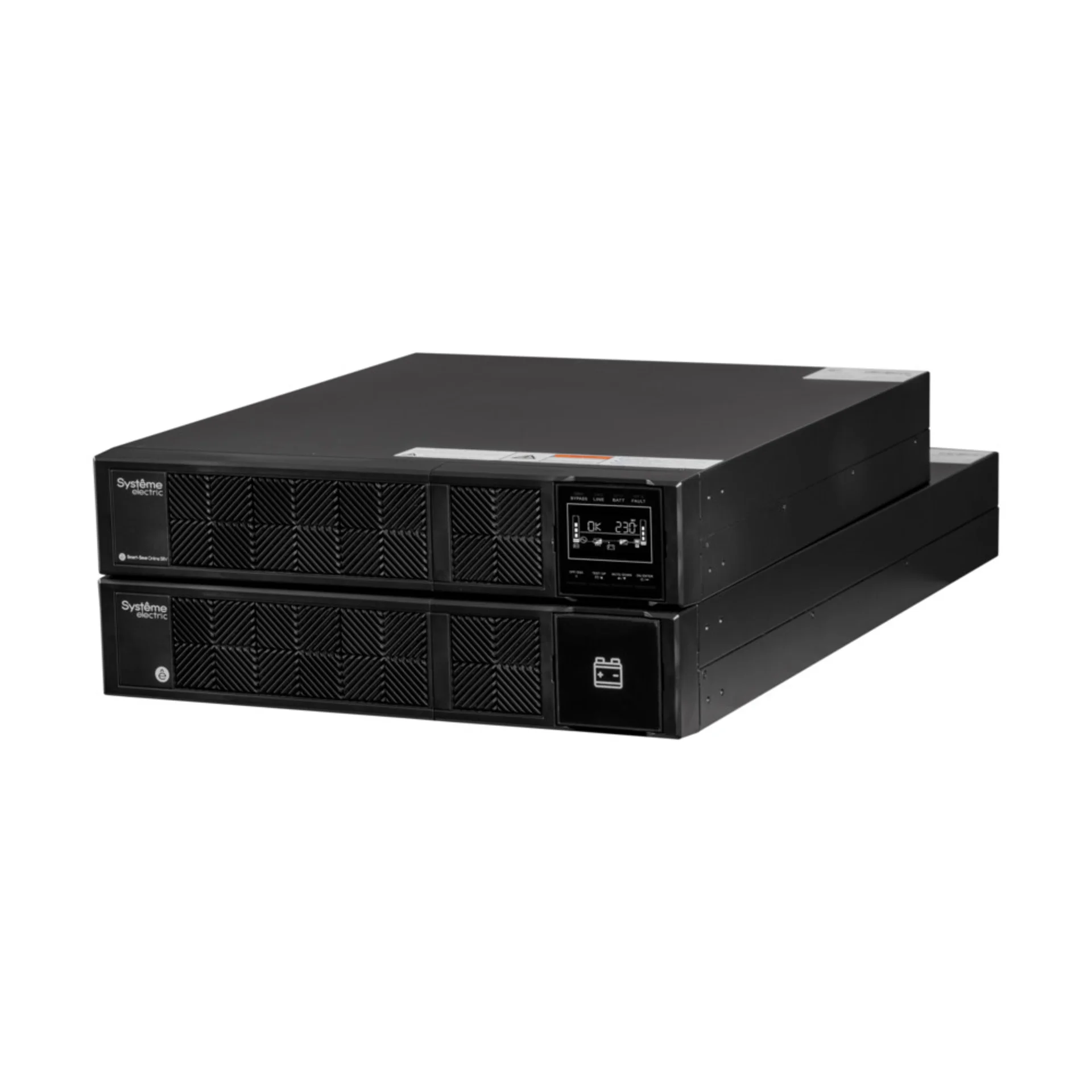 Источник бесперебойного питания Smart-Save Online SRV Systeme Electric 6000 ВА, конвертируемый форм-фактор 4U, 230 В, 1:1, клеммный вход/выход, SmartS
