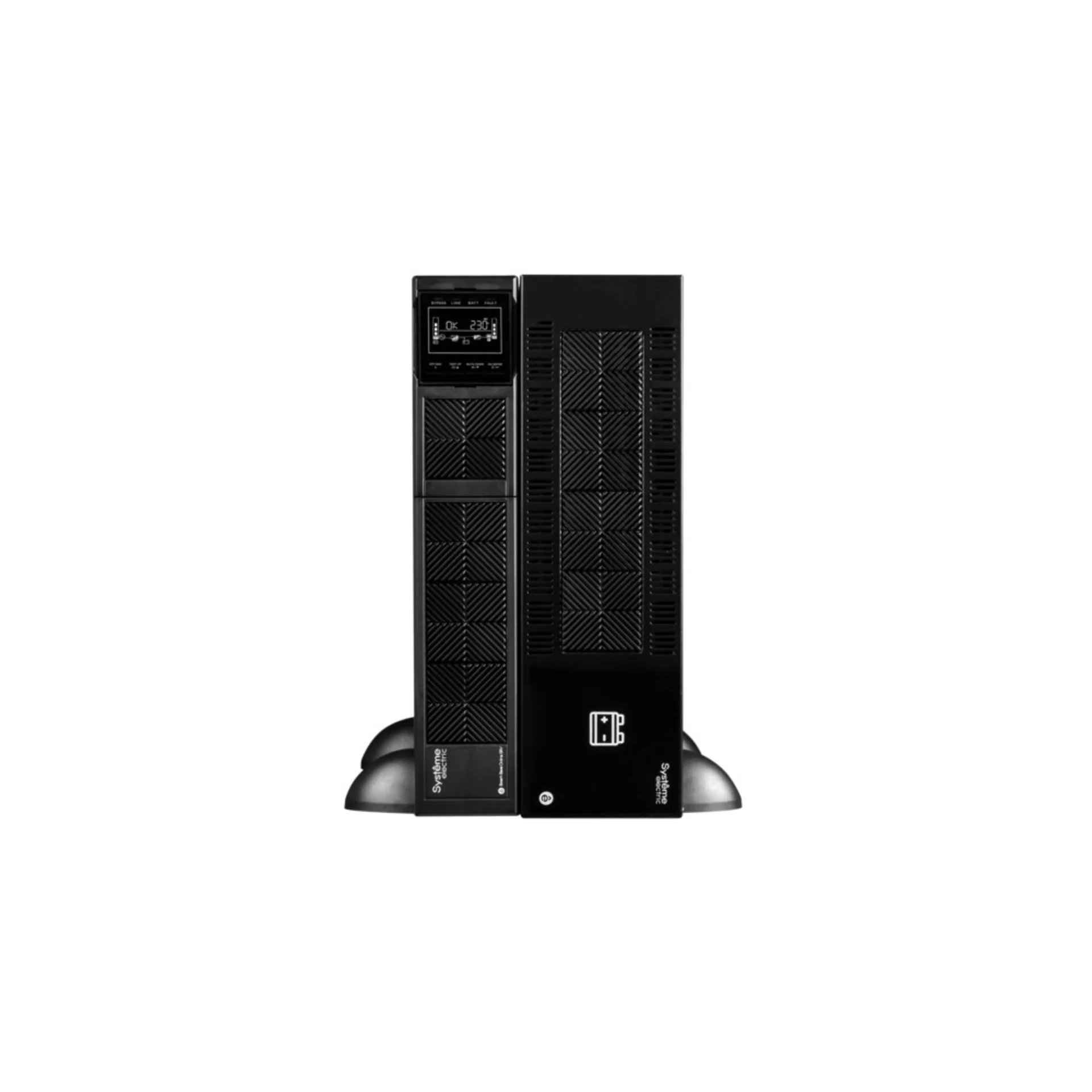 Источник бесперебойного питания Smart-Save Online SRV Systeme Electric 6000 ВА, конвертируемый форм-фактор 5U, 230 В, 1:1, клеммный вход/выход, SmartS