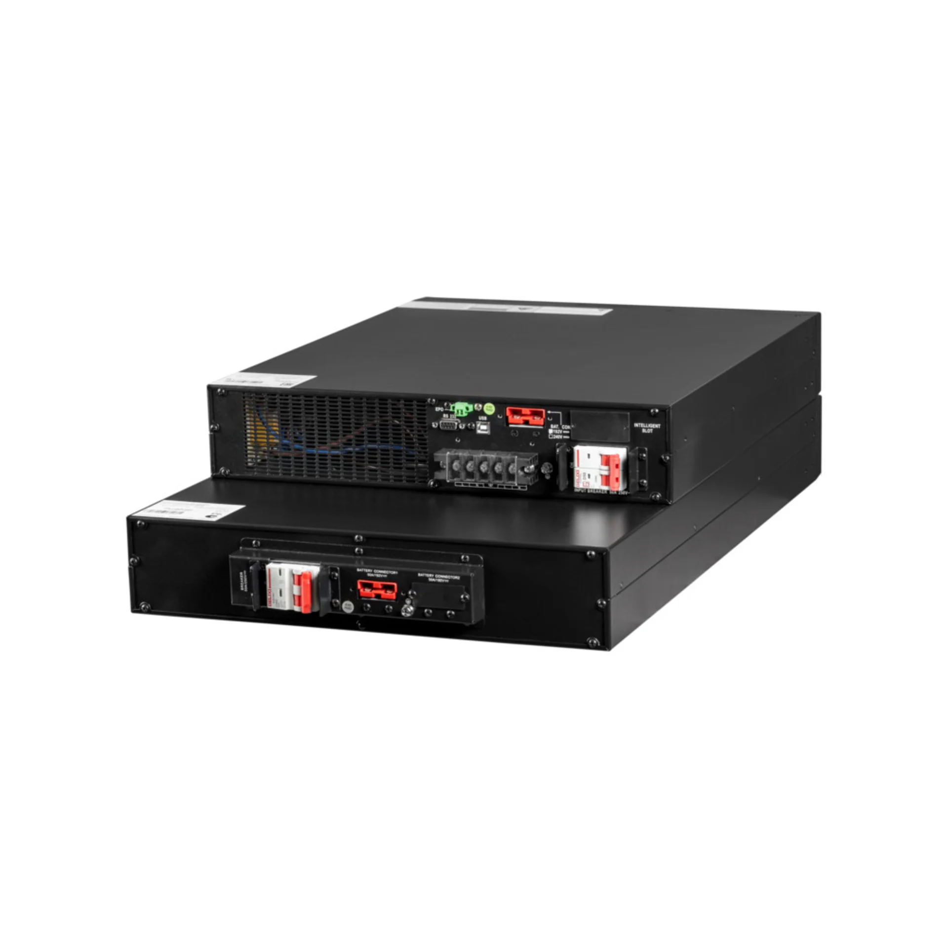 Источник бесперебойного питания Smart-Save Online SRV Systeme Electric 6000 ВА, конвертируемый форм-фактор 4U, 230 В, 1:1, клеммный вход/выход, SmartS