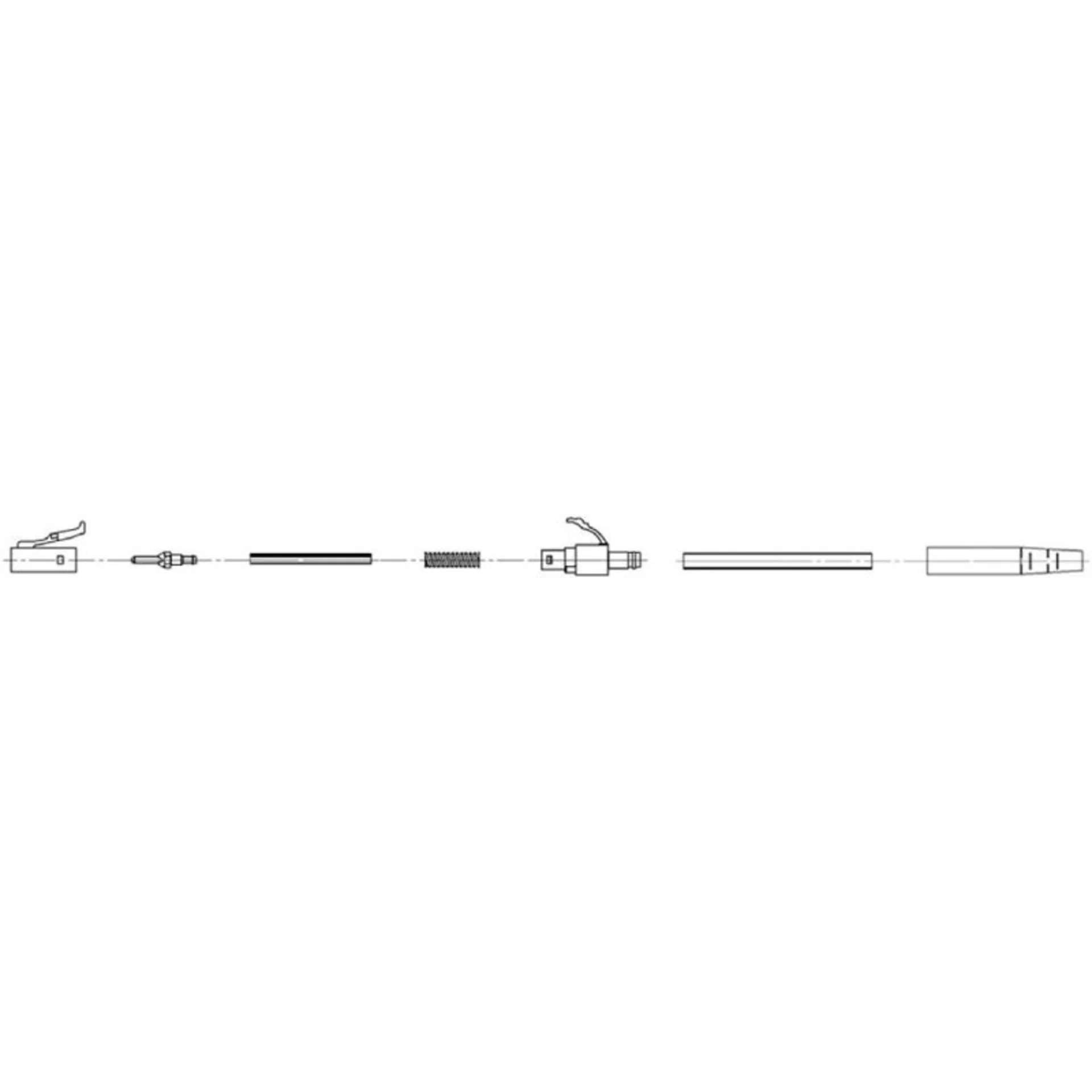 Разъем оптический Ilsintech "Splice-On Connector" LC/APC для кабеля 2,0/3,0 мм