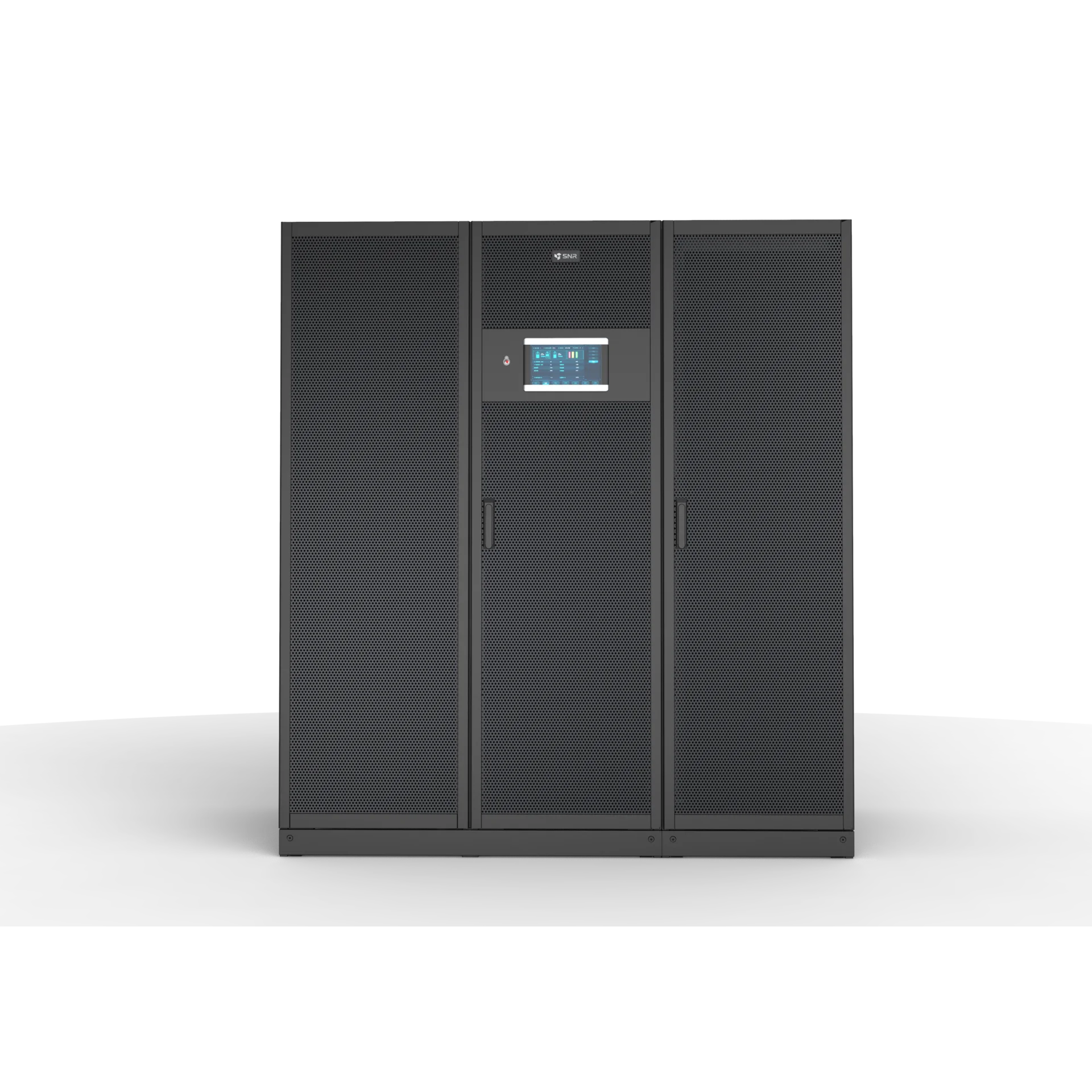 Шасси модульного источника бесперебойного питания он-лайн SNR серии SM 800кВА (8 слотов для силовых модулей 100кВА), 3ф:3ф, 10.4"LCD, Сервисный байпас