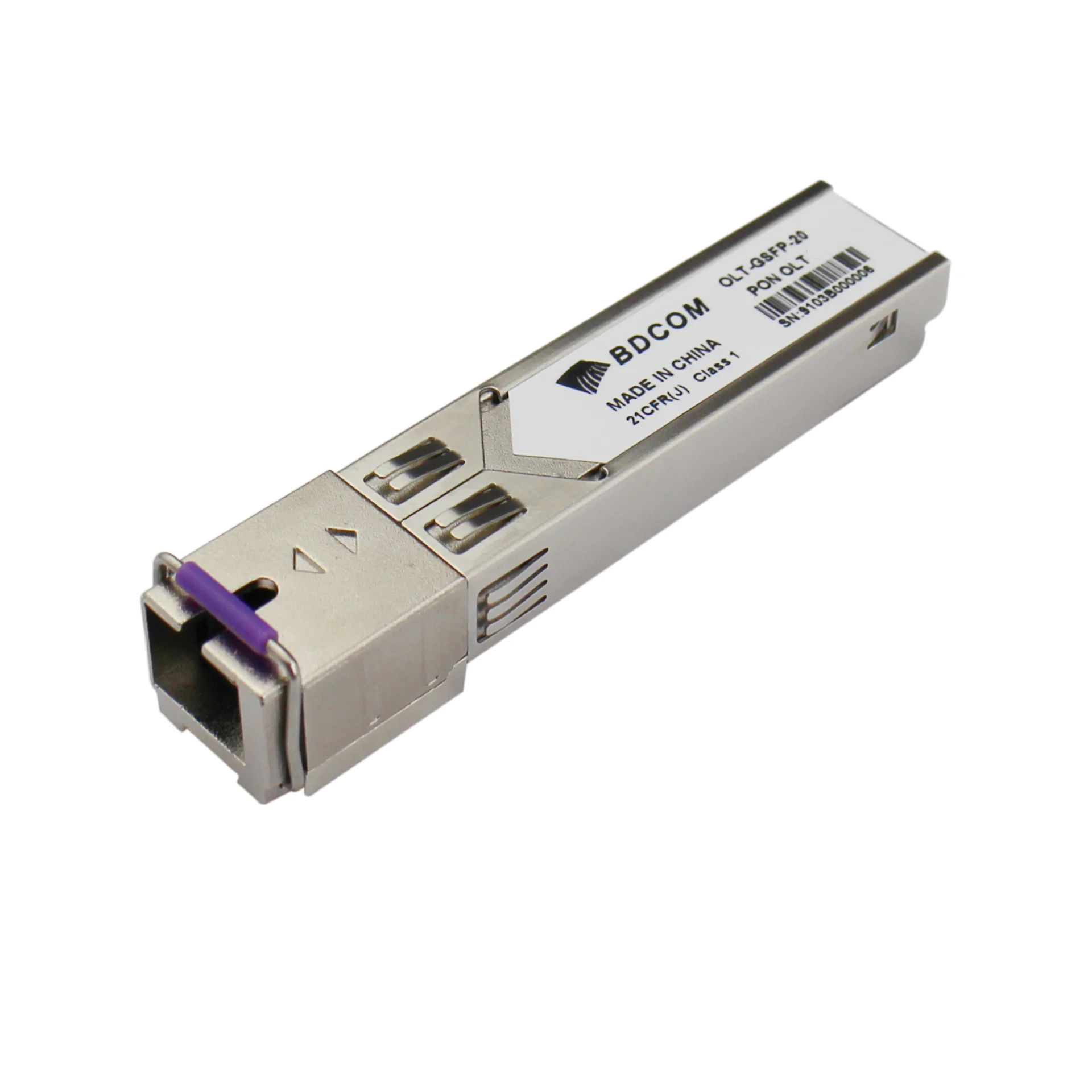 Оптический модуль BDCOM SFP WDM GEPON, дальность до 20км (35dB), Tx/Rx: 1490/1310нм