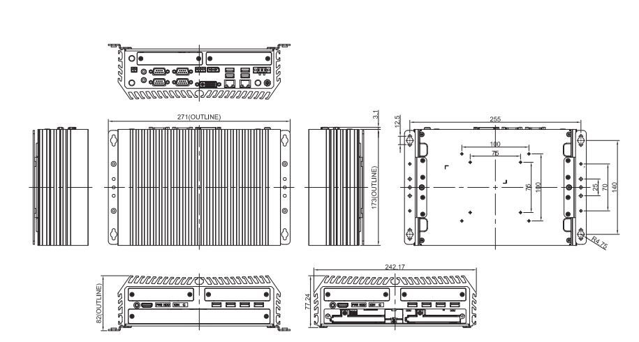 FRONT System 127.401 AI-X1100 