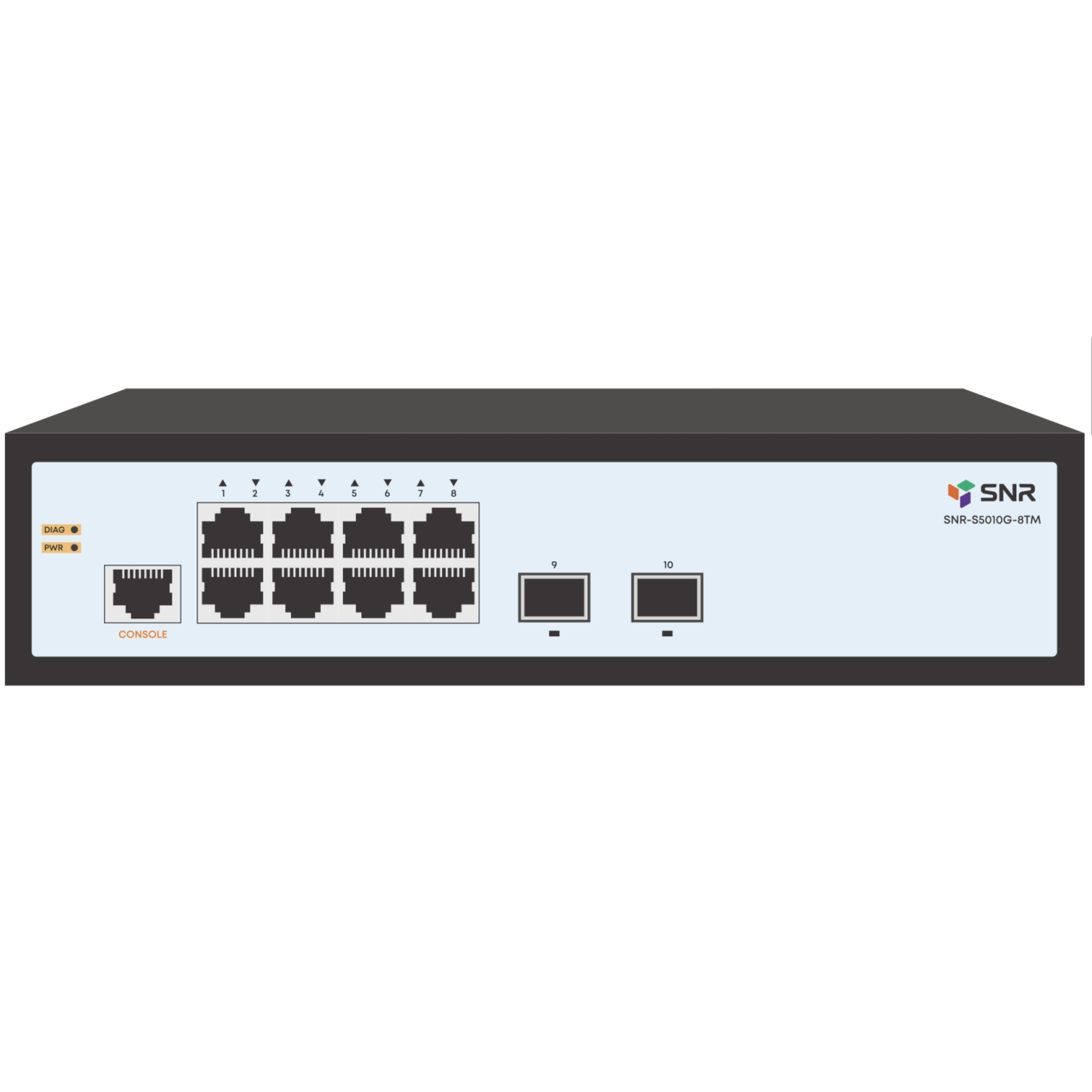 Управляемый коммутатор уровня 2 SNR-S5010G-8TM