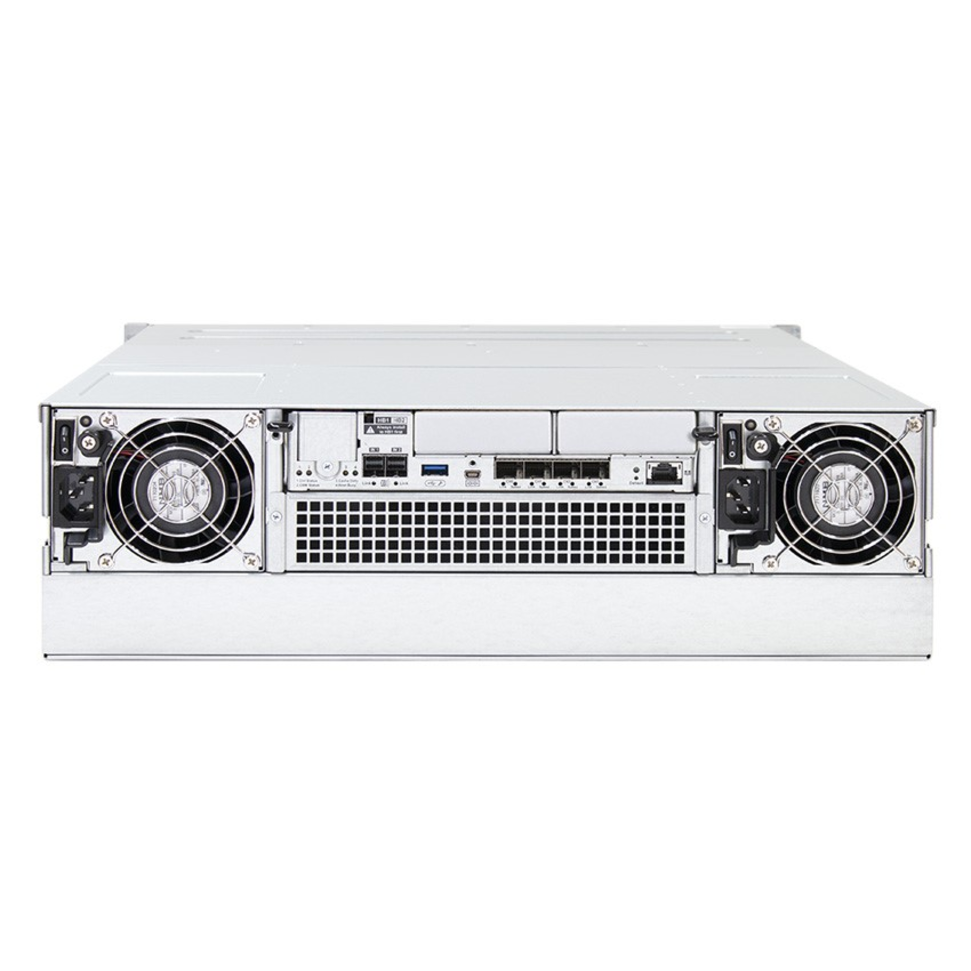 Система хранения данных Infortrend CS3016G (1xCtrl, до 16xHDD, 2xSAS12G внеш. порт, 4x16GB, 4x10G порта iSCSI)