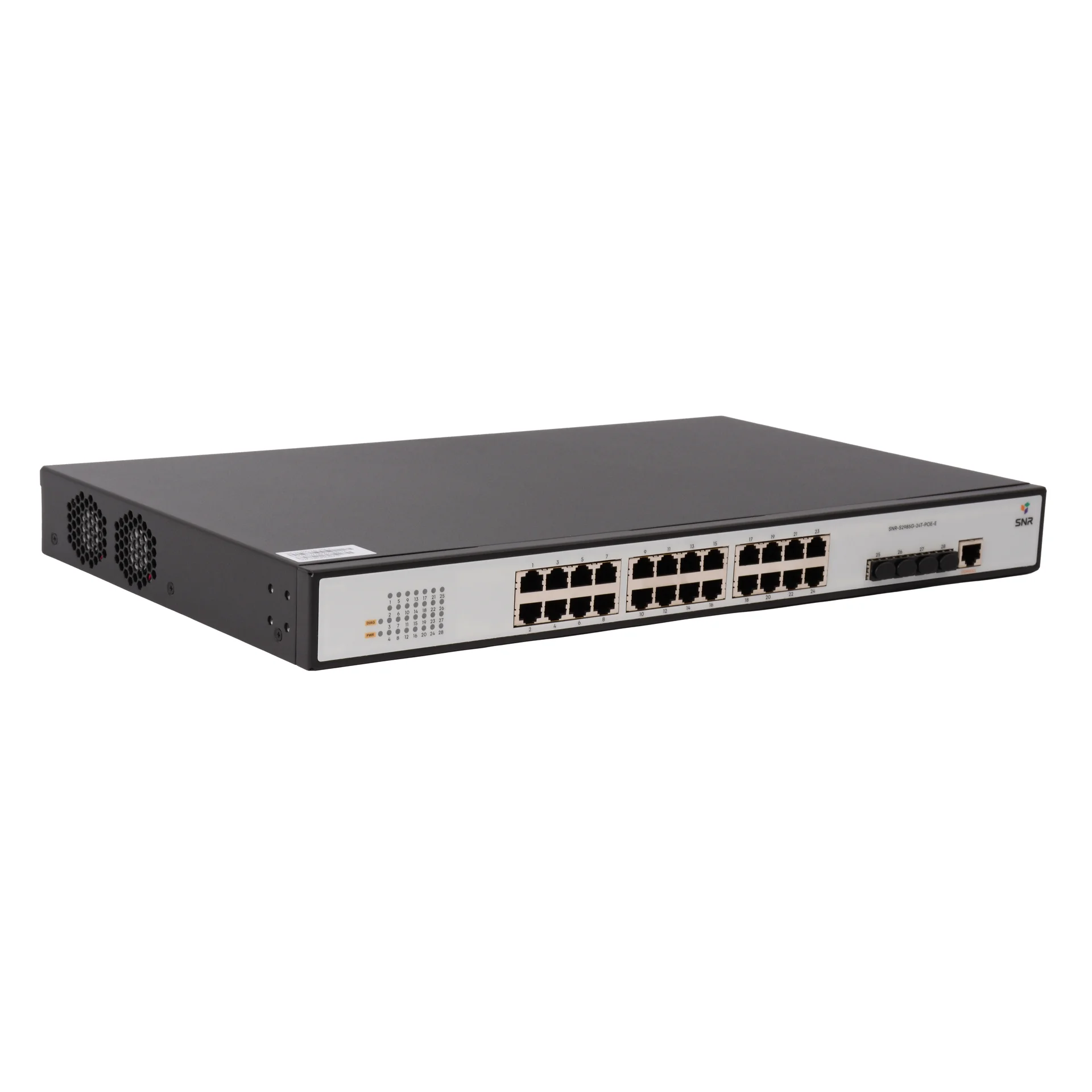 Управляемый POE коммутатор уровня 2 SNR-S2985G-24T-POE-E