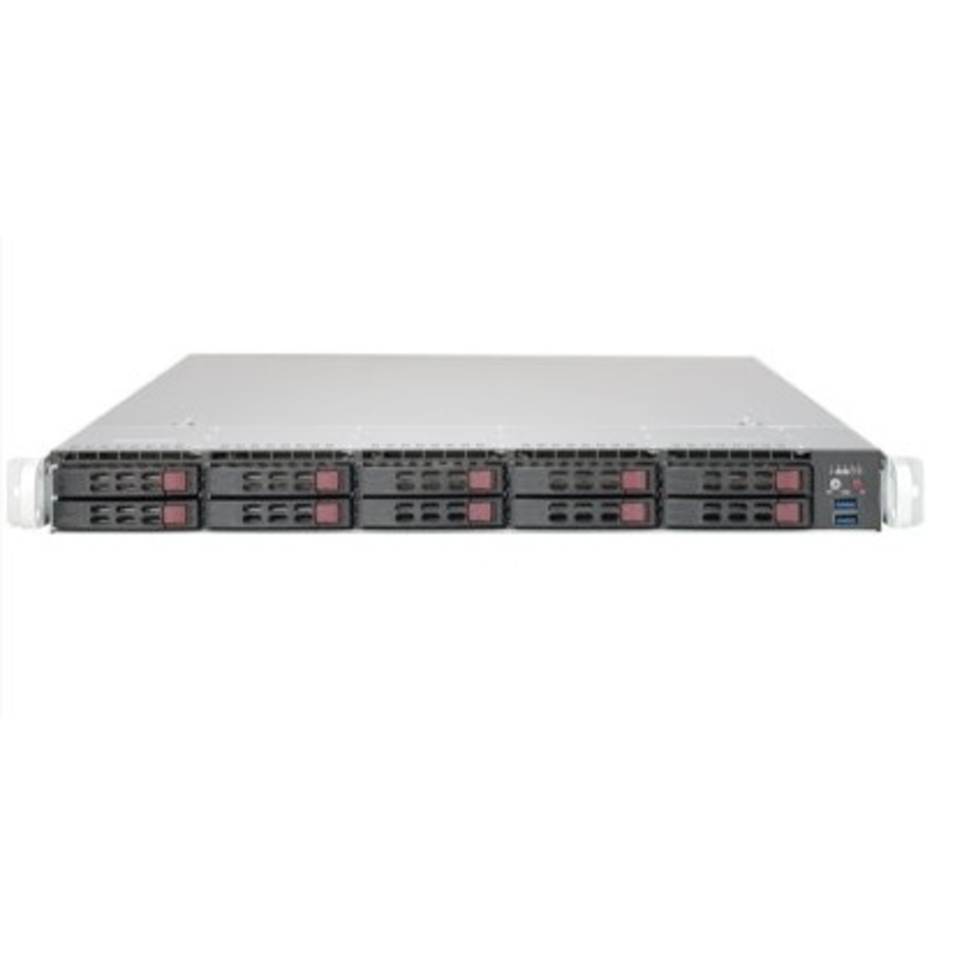Платформа Supermicro 1U SYS-1029P-WTRT, Два процессора Intel  Xeon Scalable, DDR4, 10x2,5" HDD SATA, 2x10GBase-T