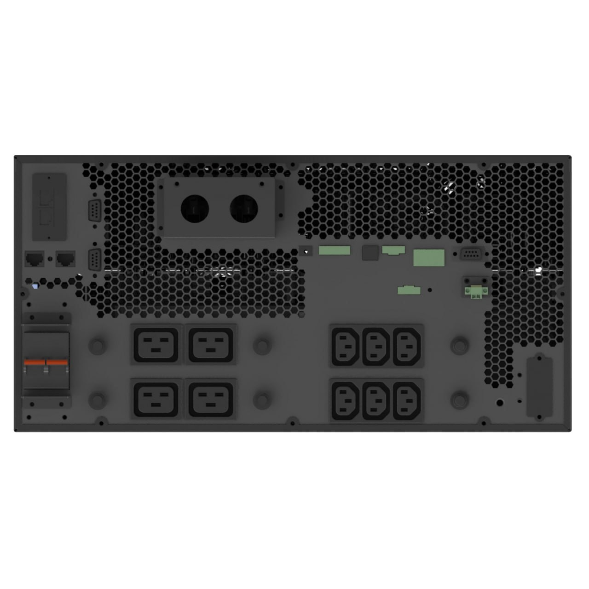 Источник бесперебойного питания Systeme Electric Smart-Save Online SRT, 5000VA/5000W, On-Line, Extended-run, Rack 2U+3U(Tower convertible), LCD, 6xC13
