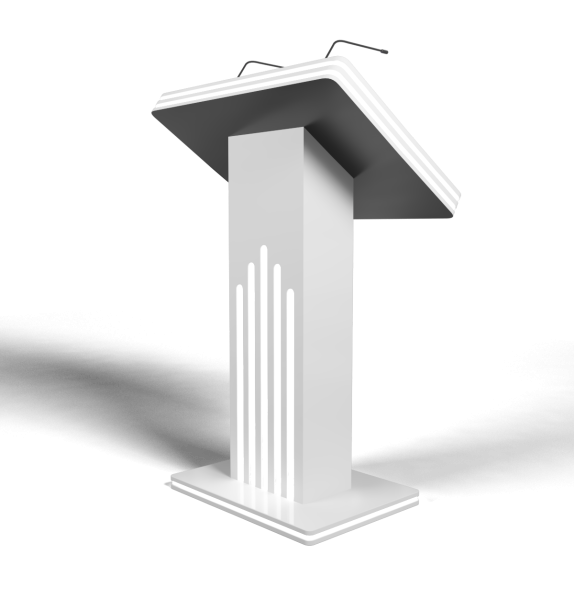 Интерактивные трибуны BM White Stripes (МДФ)