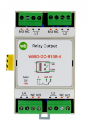 Модуль ввода-вывода Wirenboard WBIO-DO-R10R-4