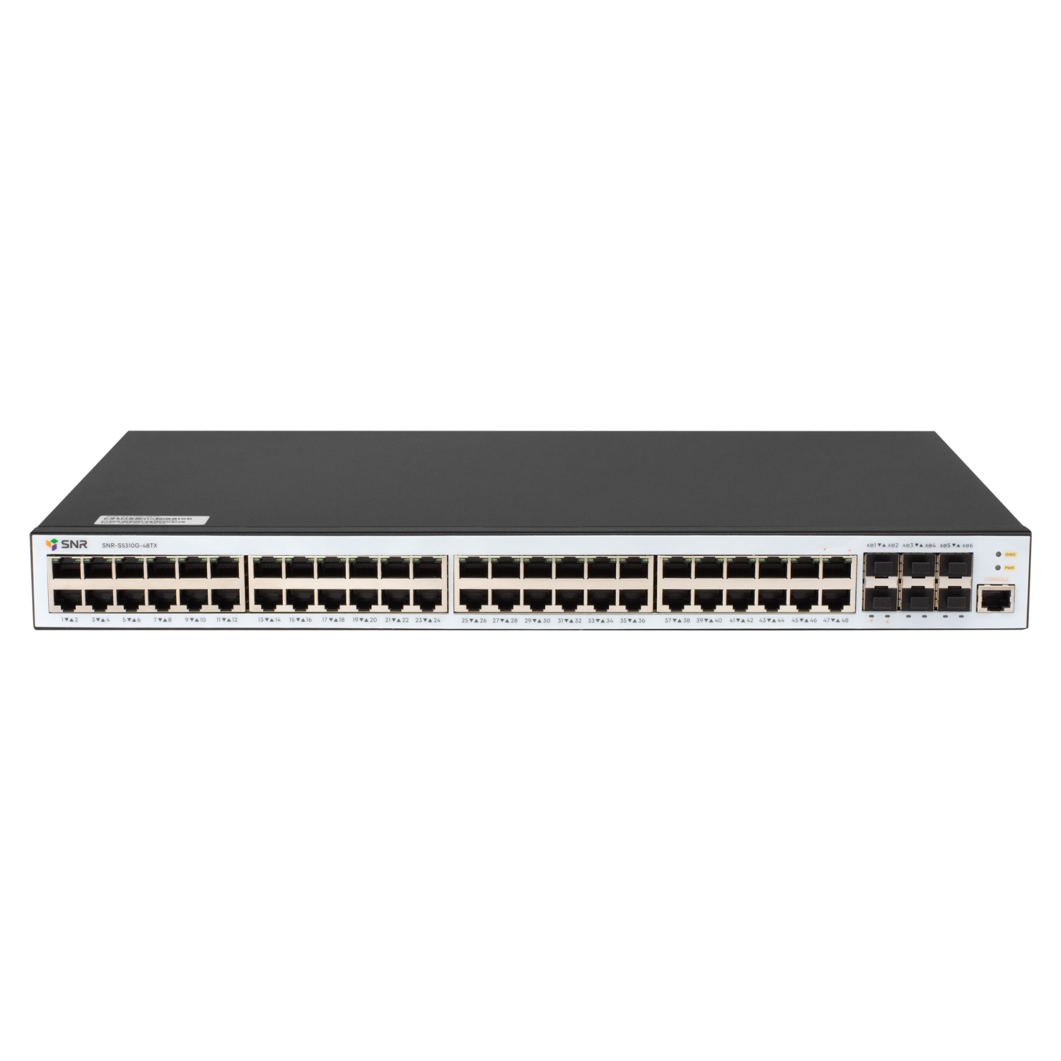 Управляемый коммутатор уровня 2+ SNR-S5310G-48TX-RPS