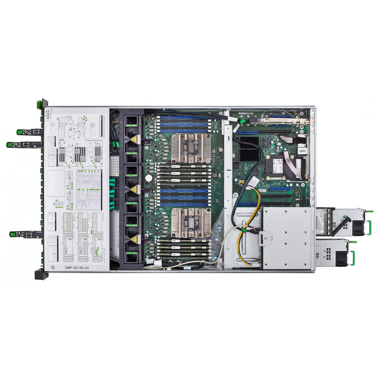 Сервер Fujitsu PRIMERGY RX2540 M5, 2 процессора Intel Xeon Gold 6230R, 192GB DDR4, 8 отсеков 2.5", 2x960GB SATA SSD, 2x240GB M.2 SSD, резервируемый БП