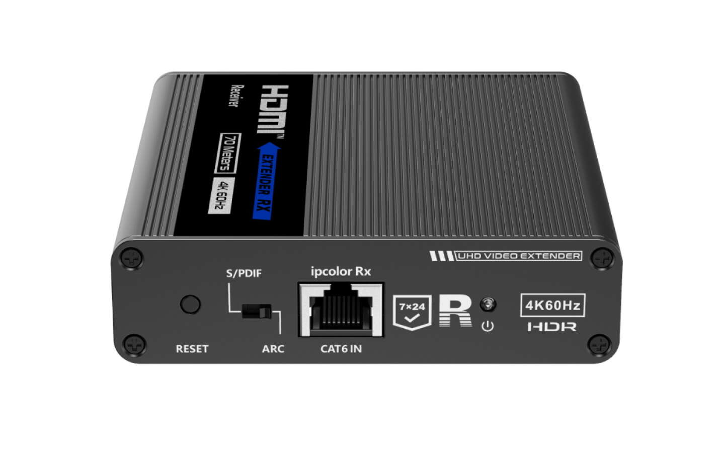 Удлинитель-разветвитель Lenkeng LKV822 1×2 HDMI по витой паре, 4K, до 70 м