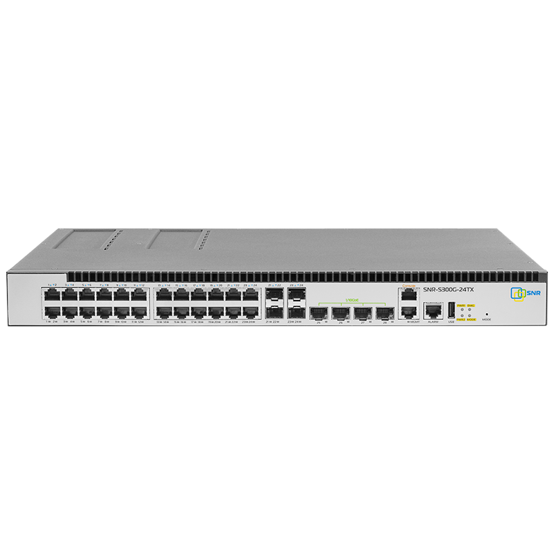Управляемый коммутатор уровня 3 SNR-S300G-24TX без блоков питания