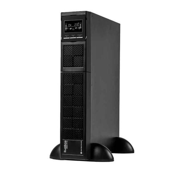 ИБП Systeme Electric Smart-Save Online SRV, 2000VA/1800W, On-Line, Extended-run, Rack/Tower 4U(2U PM + 2U Battery), LCD, Out: 6xC13, SNMP Intelligent Slot, USB, RS-232