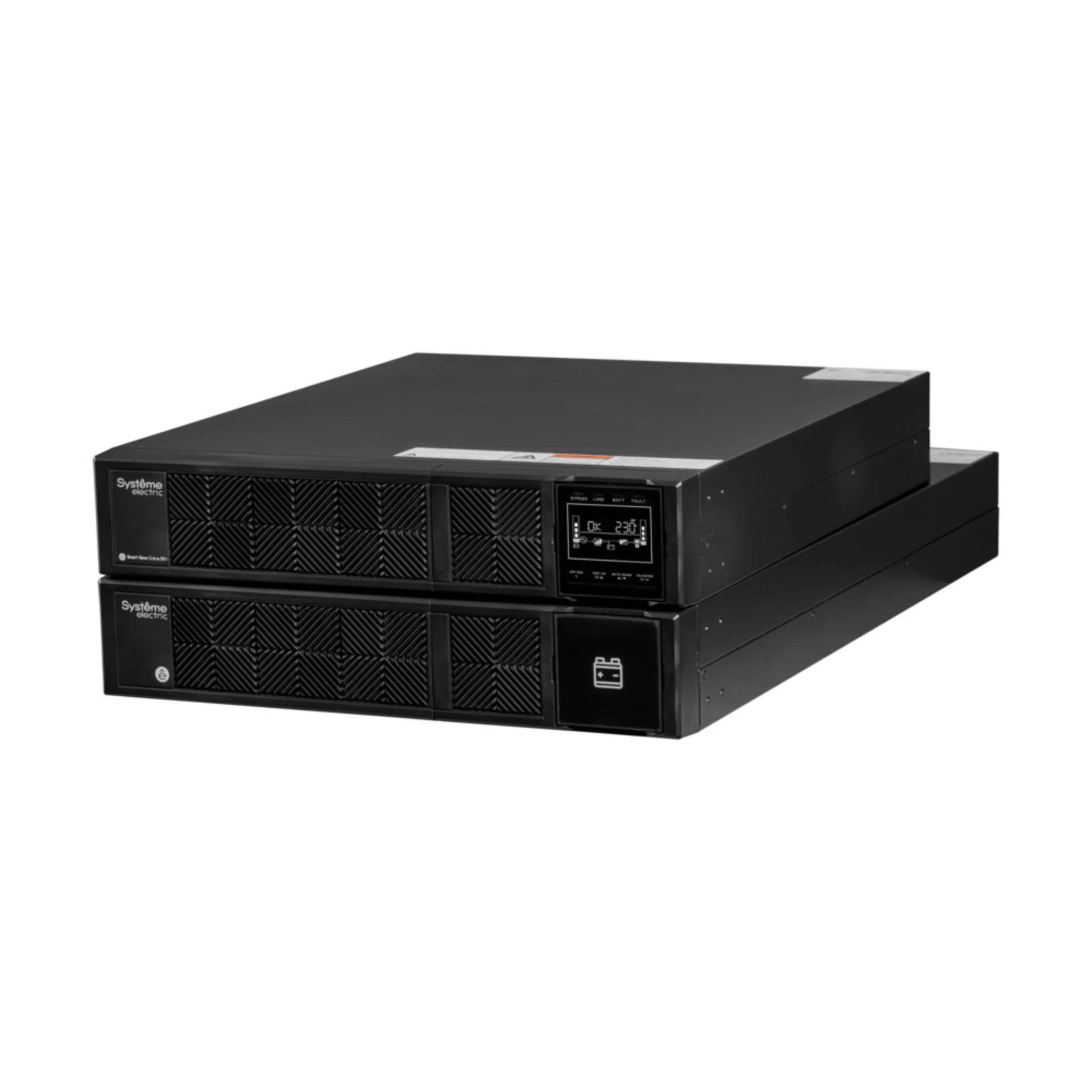 Источник бесперебойного питания Smart-Save Online SRV Systeme Electric 6000 ВА, конвертируемый форм-фактор 4U, 230 В, 1:1, клеммный вход/выход, SmartS