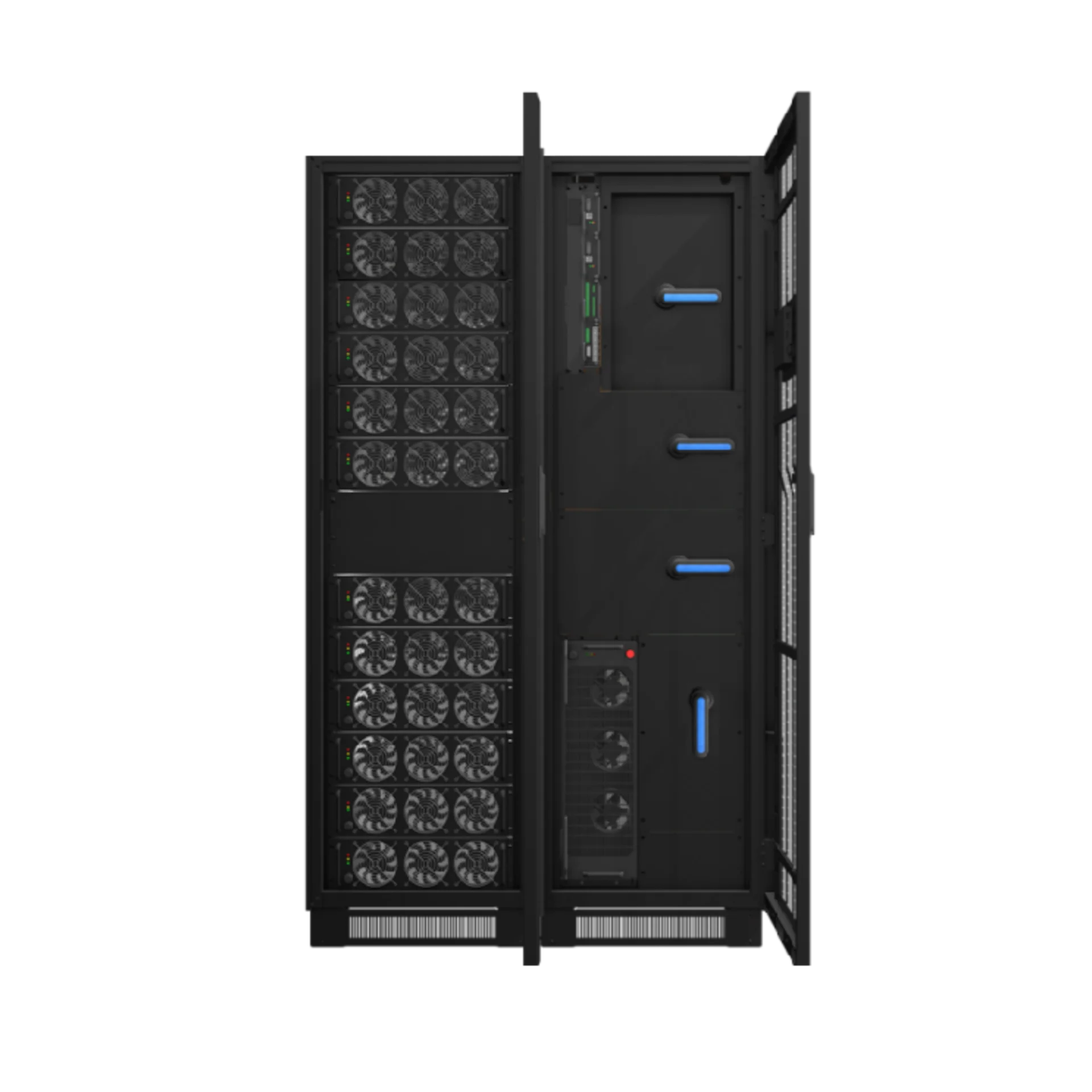 Шасси модульного источника бесперебойного питания он-лайн SNR серии HP 600кВА (10 слотов для силовых модулей 60кВА), 3ф:3ф (305-485В)