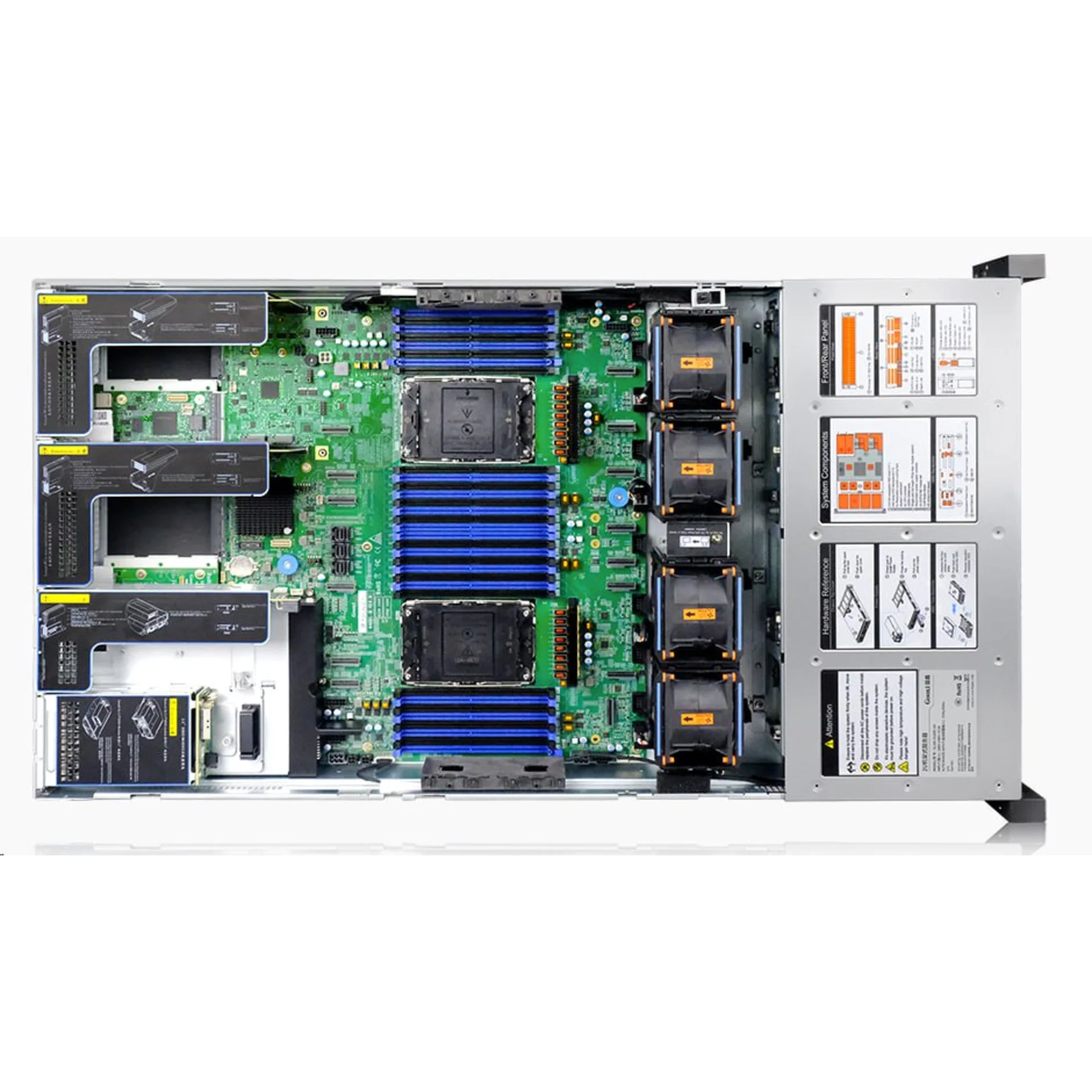 Серверная платформа SNR-SR2424RS-NV, 2U, Scalable Gen4, DDR5, 24xSATA/SAS/NVMe, резервируемый БП